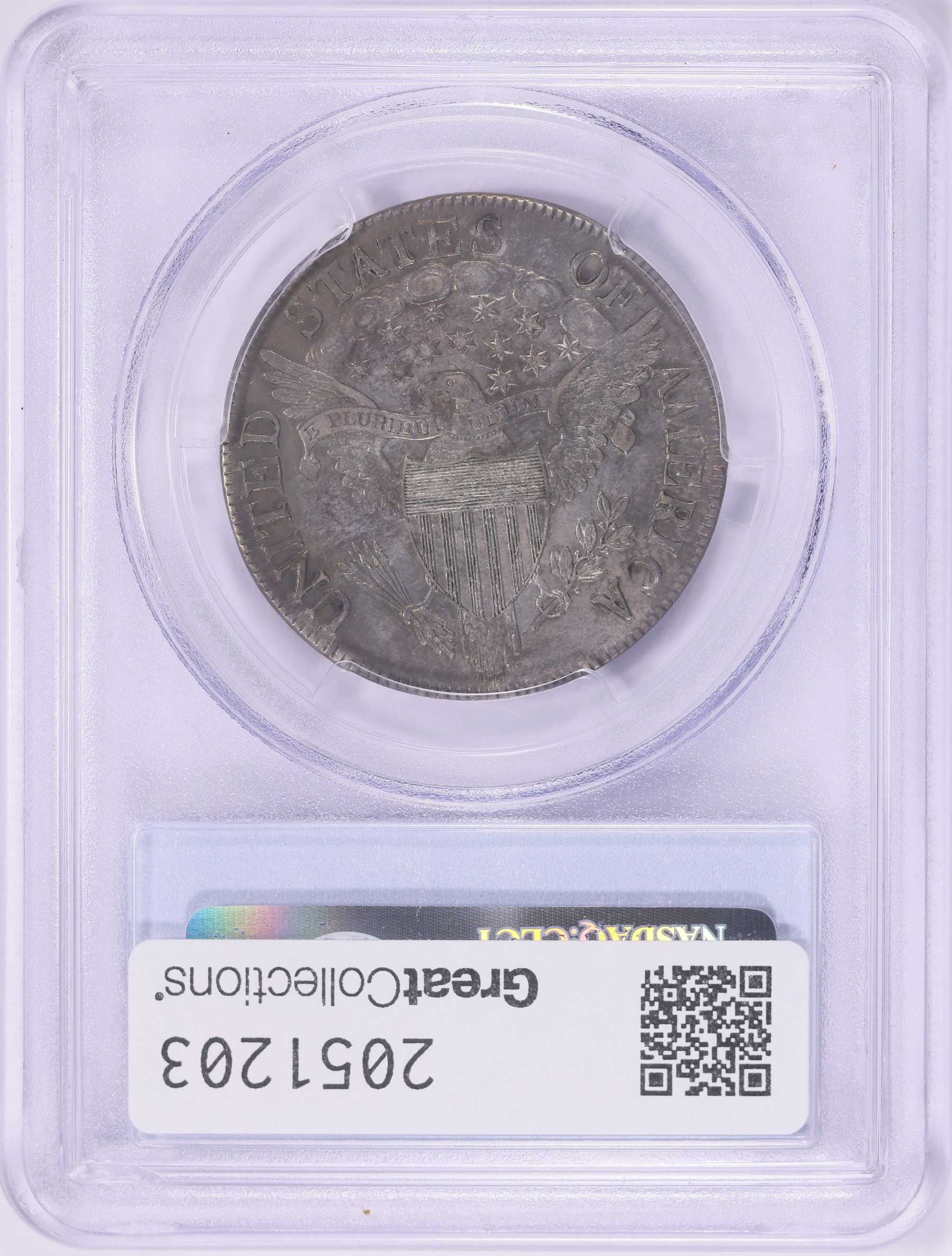 1807 Draped Bust Half Dollar PCGS XF-40 (Toned) (Item 2051203