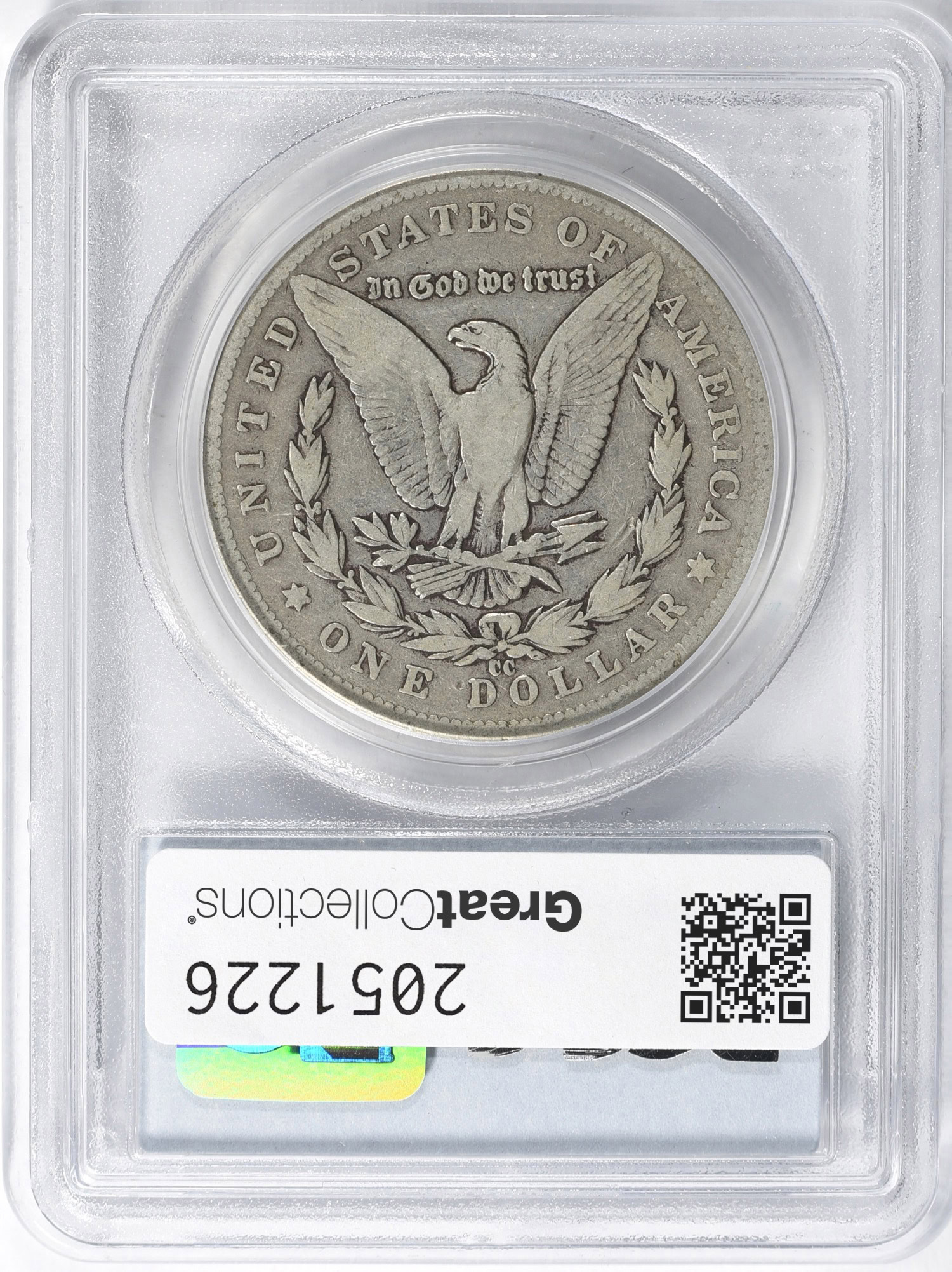 1889-CC Morgan Silver Dollar PCGS VG-08 (CAC Green) (Item 2051226