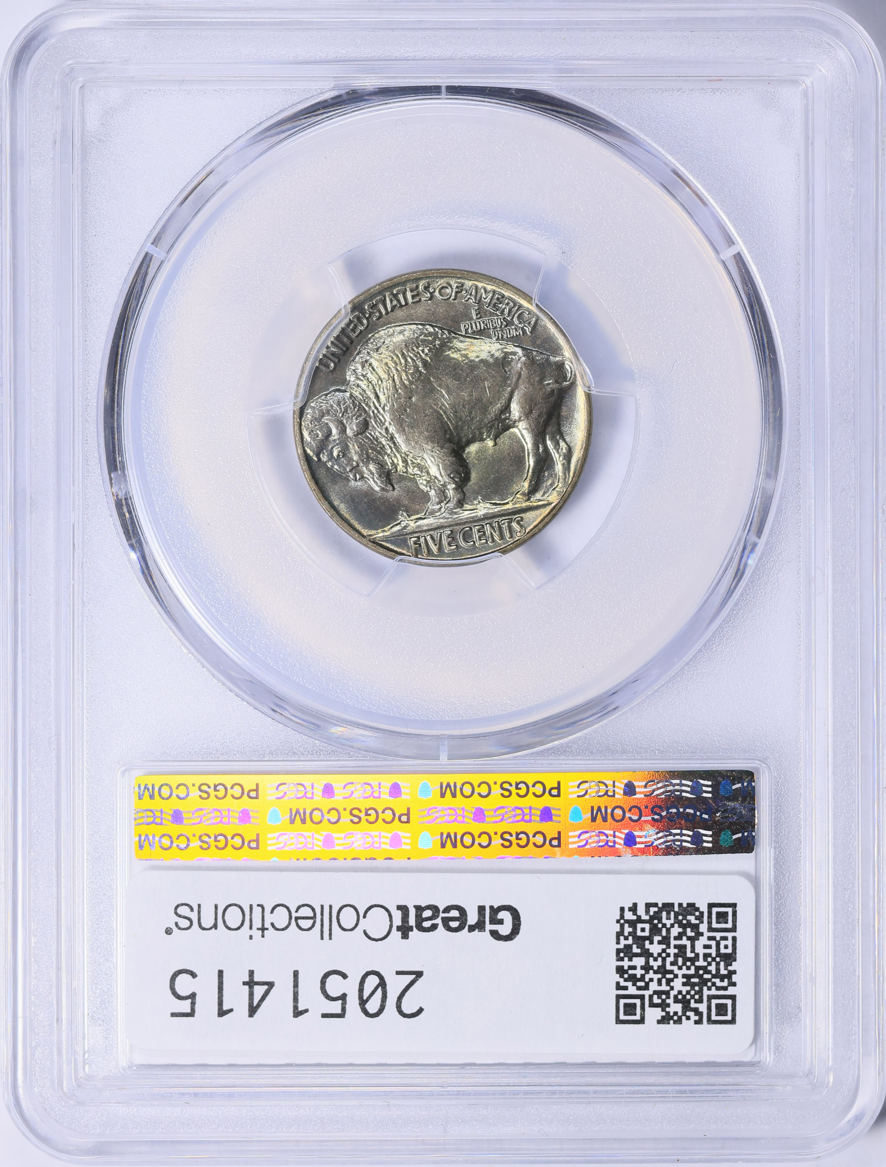 1936 Buffalo Nickel PCGS MS-67+ (CAC Green) (Toned) (Item 2051415