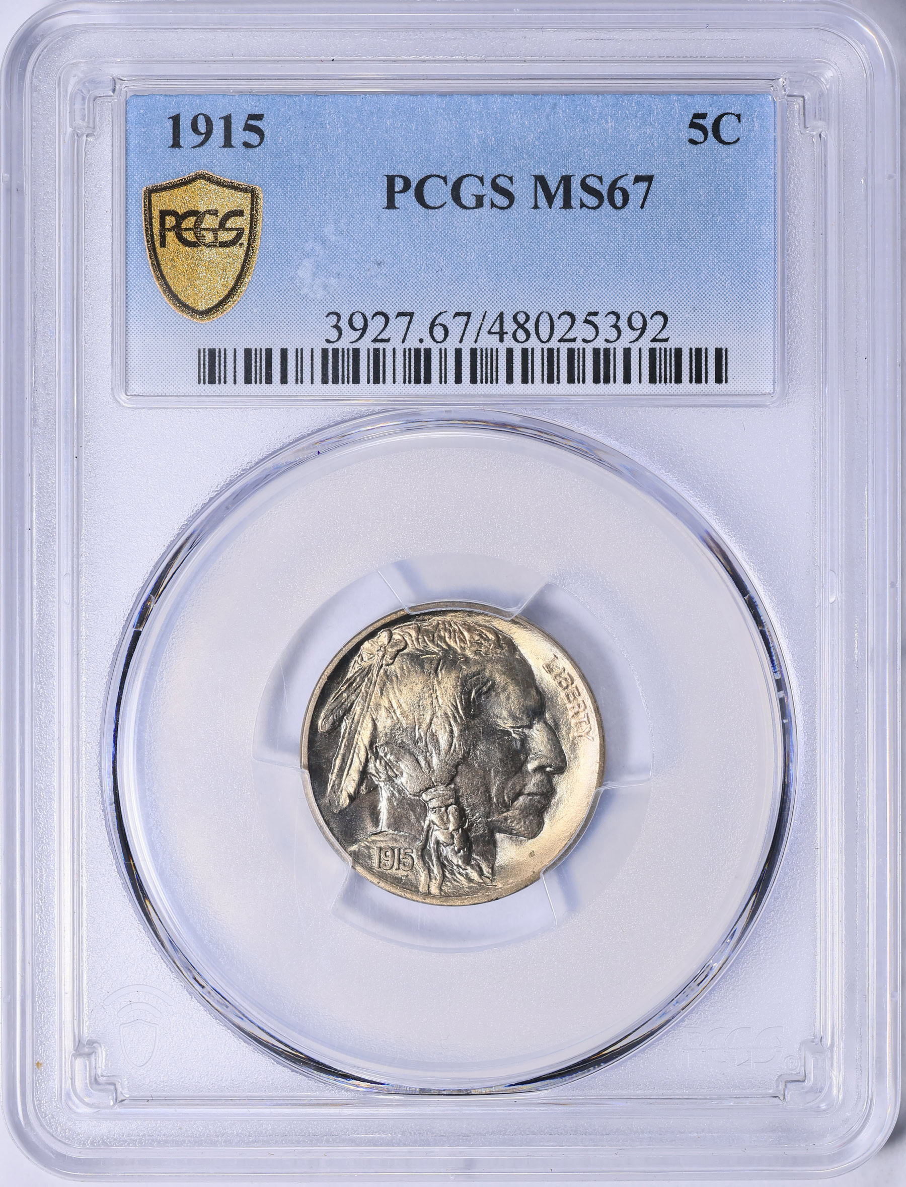 1915 Buffalo Nickel PCGS MS-67 (Toned) (Item 2051428