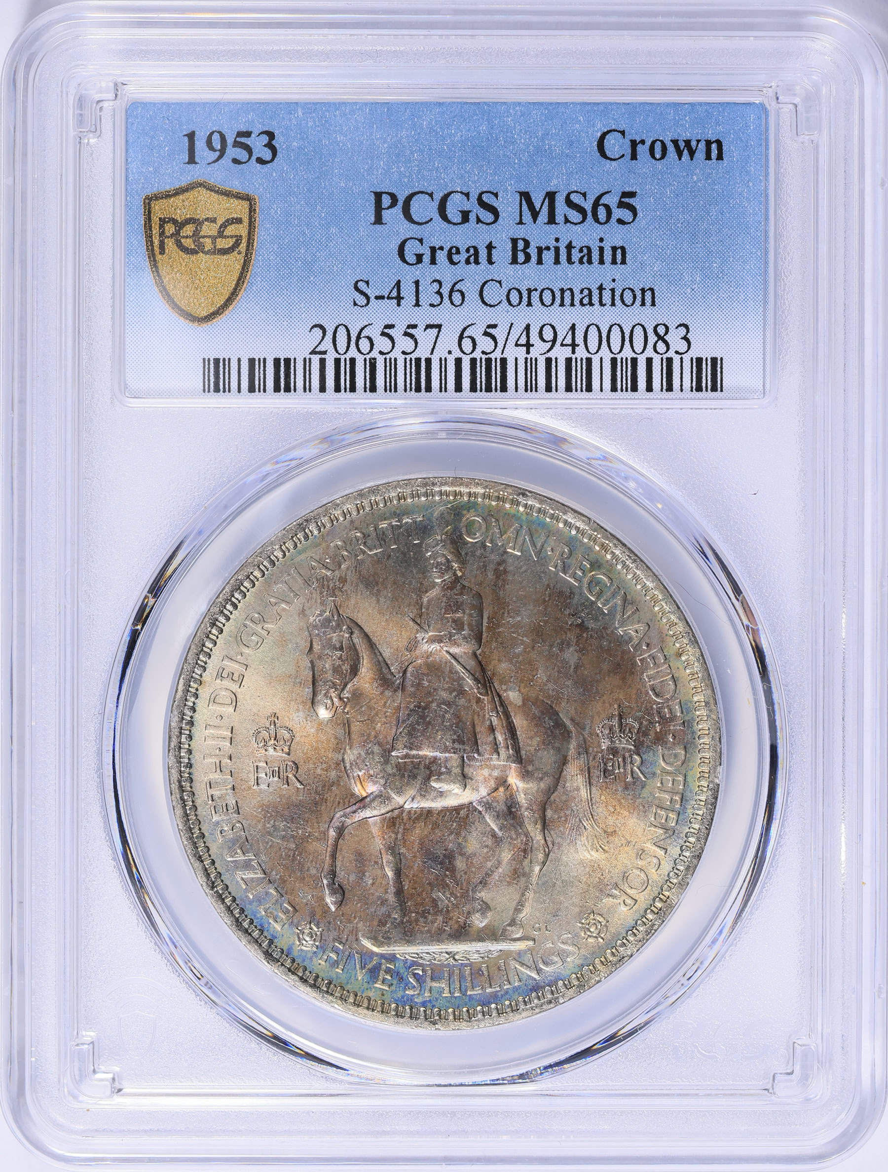 Great Britain 1953 Crown Coronation of Queen Elizabeth II KM-894