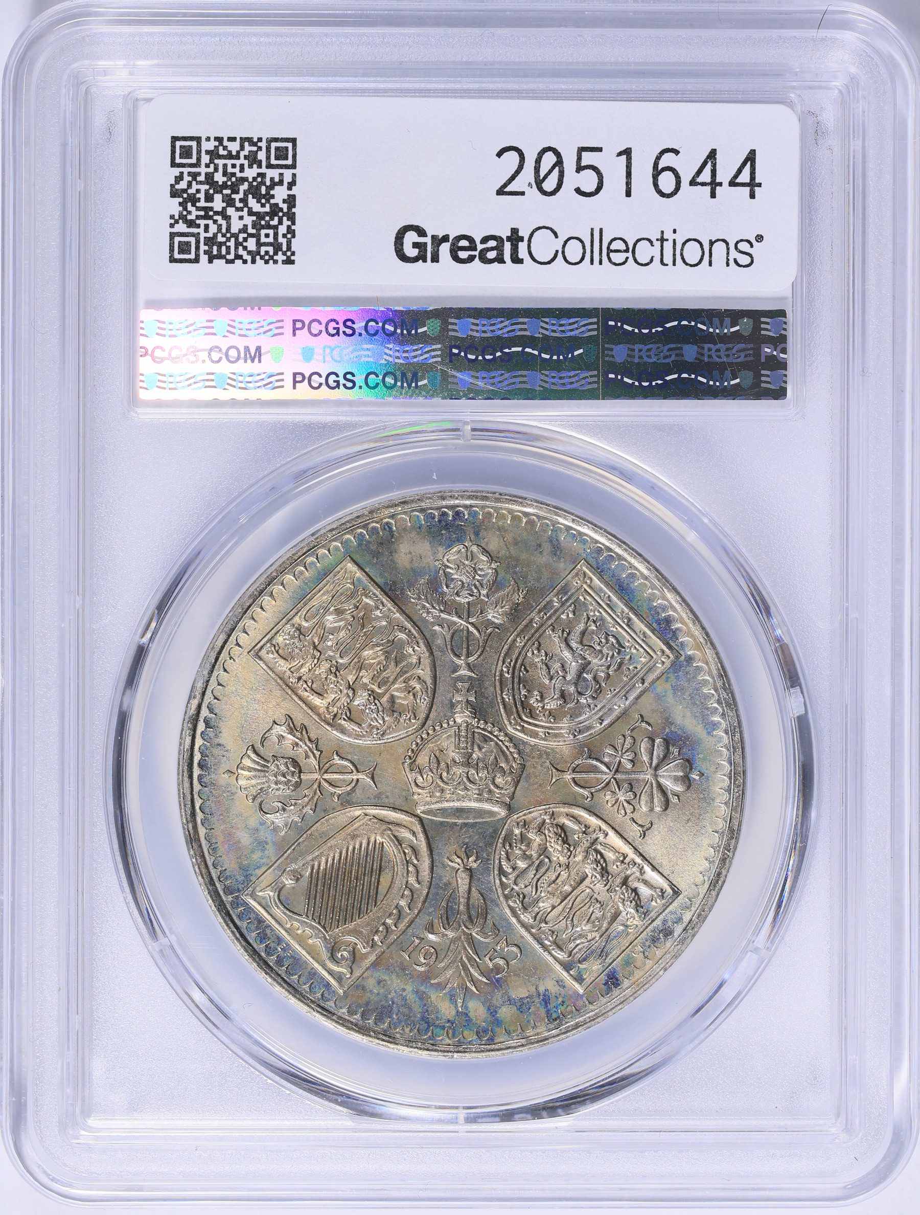 Great Britain 1953 Crown Coronation of Queen Elizabeth II KM-894