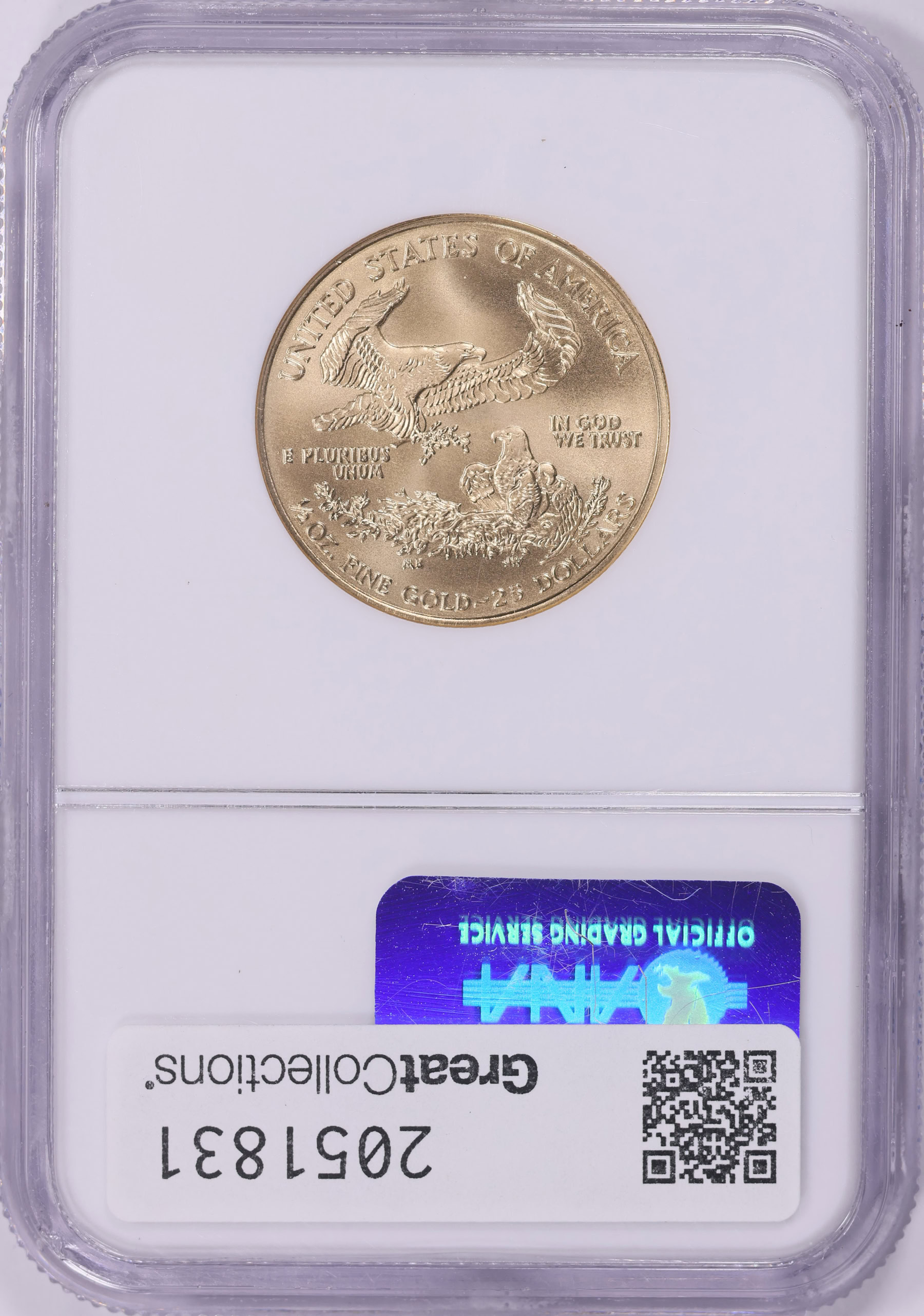 2002 $25 Half-Ounce Gold American Eagle NGC MS-70 (Item 2051831