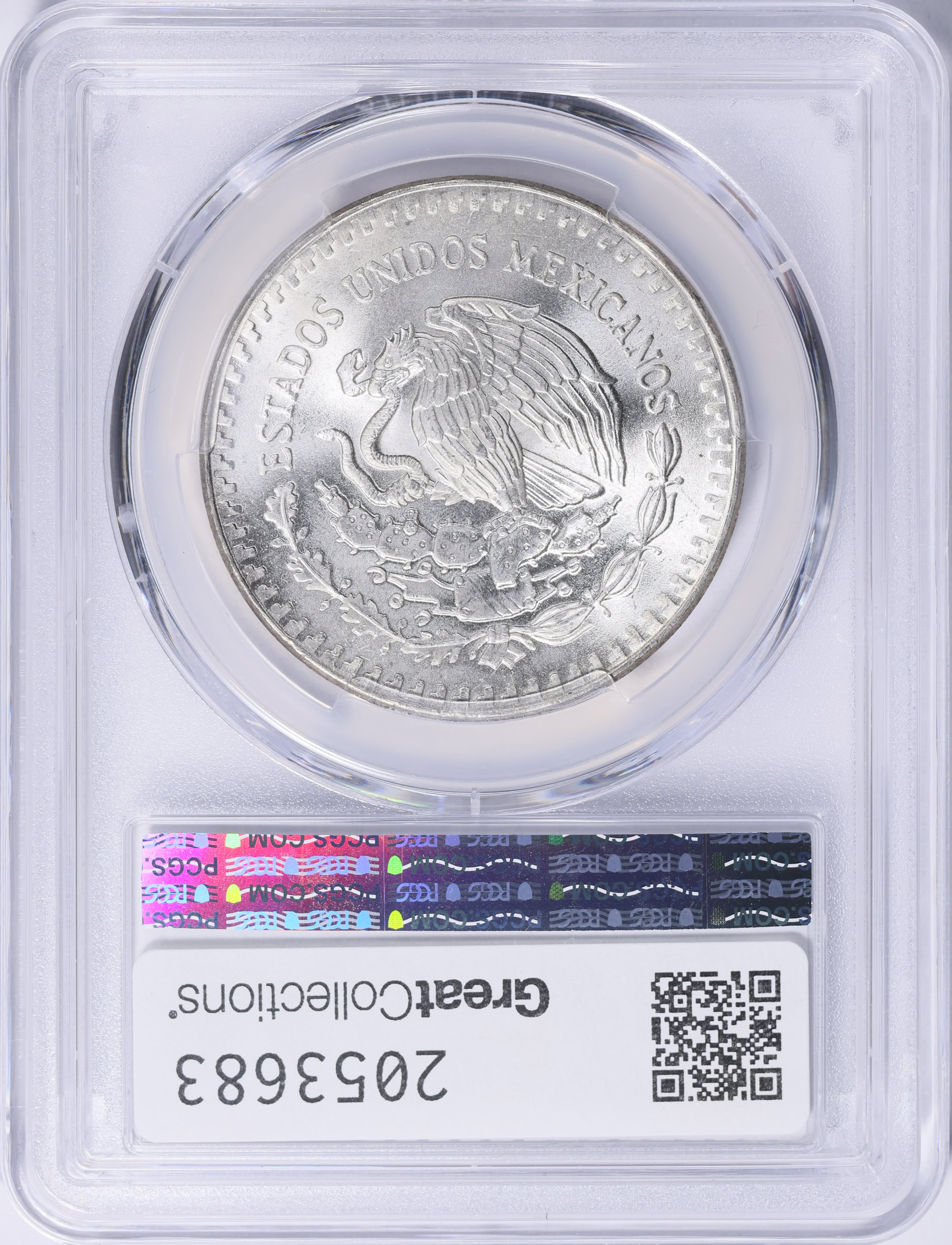 Mexico 1984-Mo Silver Onza Libertad KM-494.1 PCGS MS-67 (Item