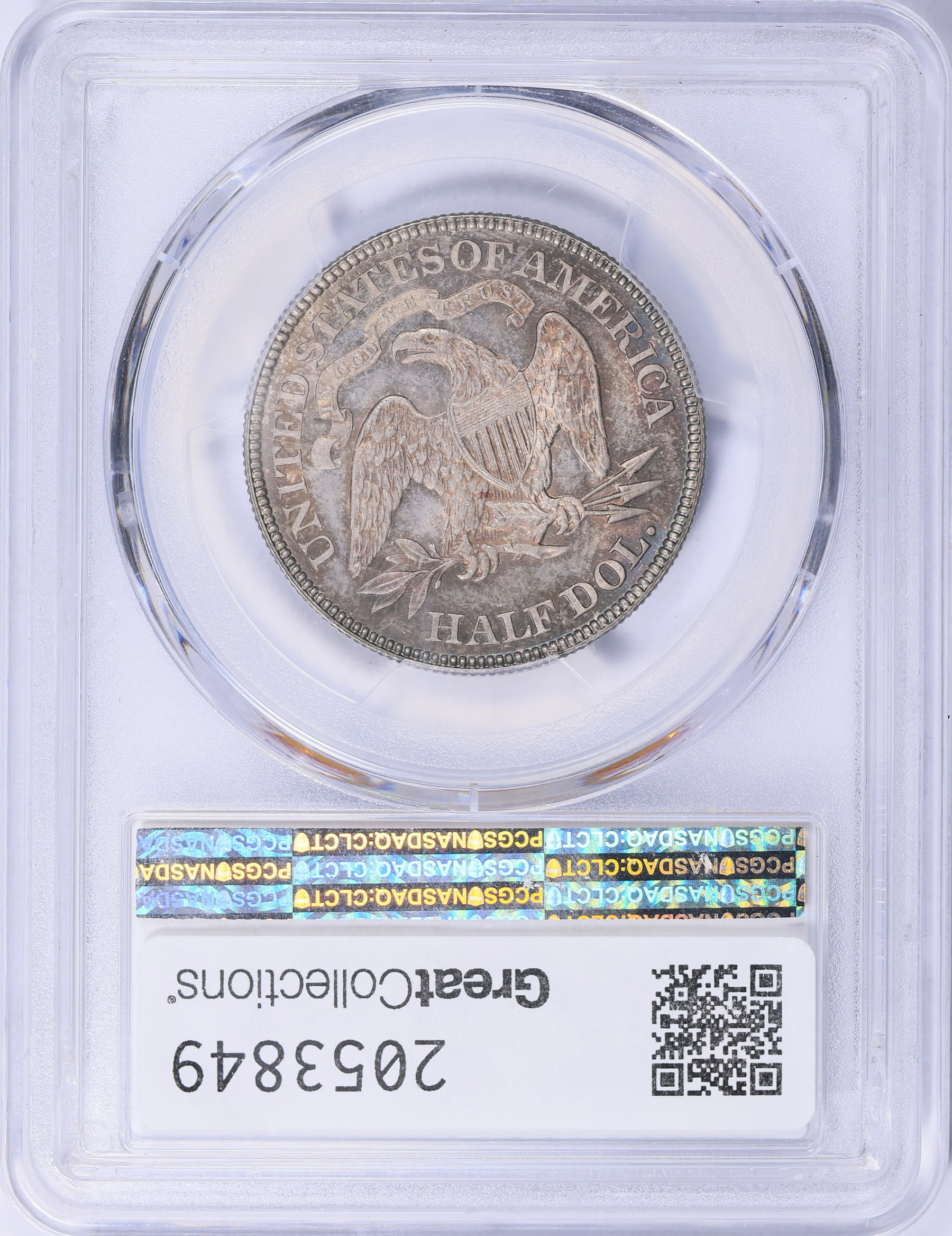 1879 Seated Liberty Half Dollar PCGS MS-67 (Toned) (Item 2053849