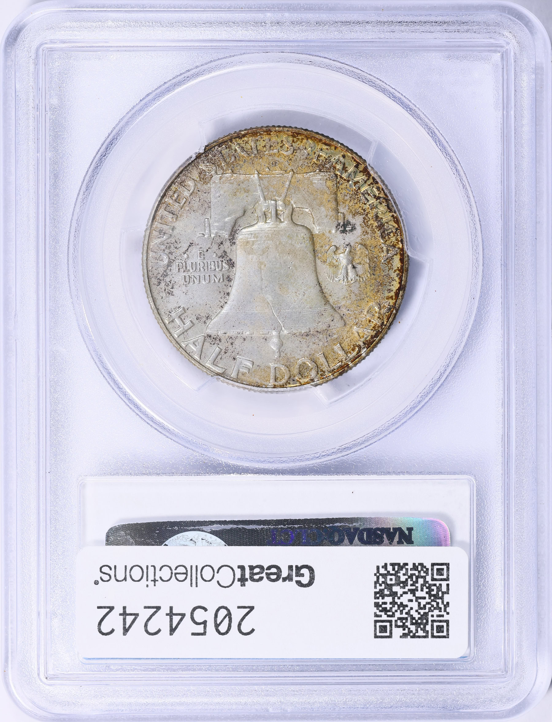 1957-D Franklin Half Dollar PCGS MS-65 (Toned) (Item 2054242