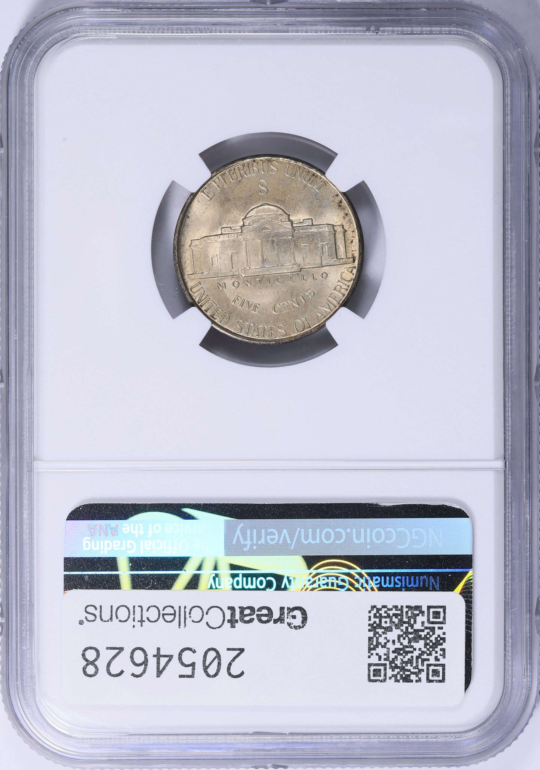 1944-S Jefferson Nickel NGC MS-67+ (M D Taylor Collection) (Item