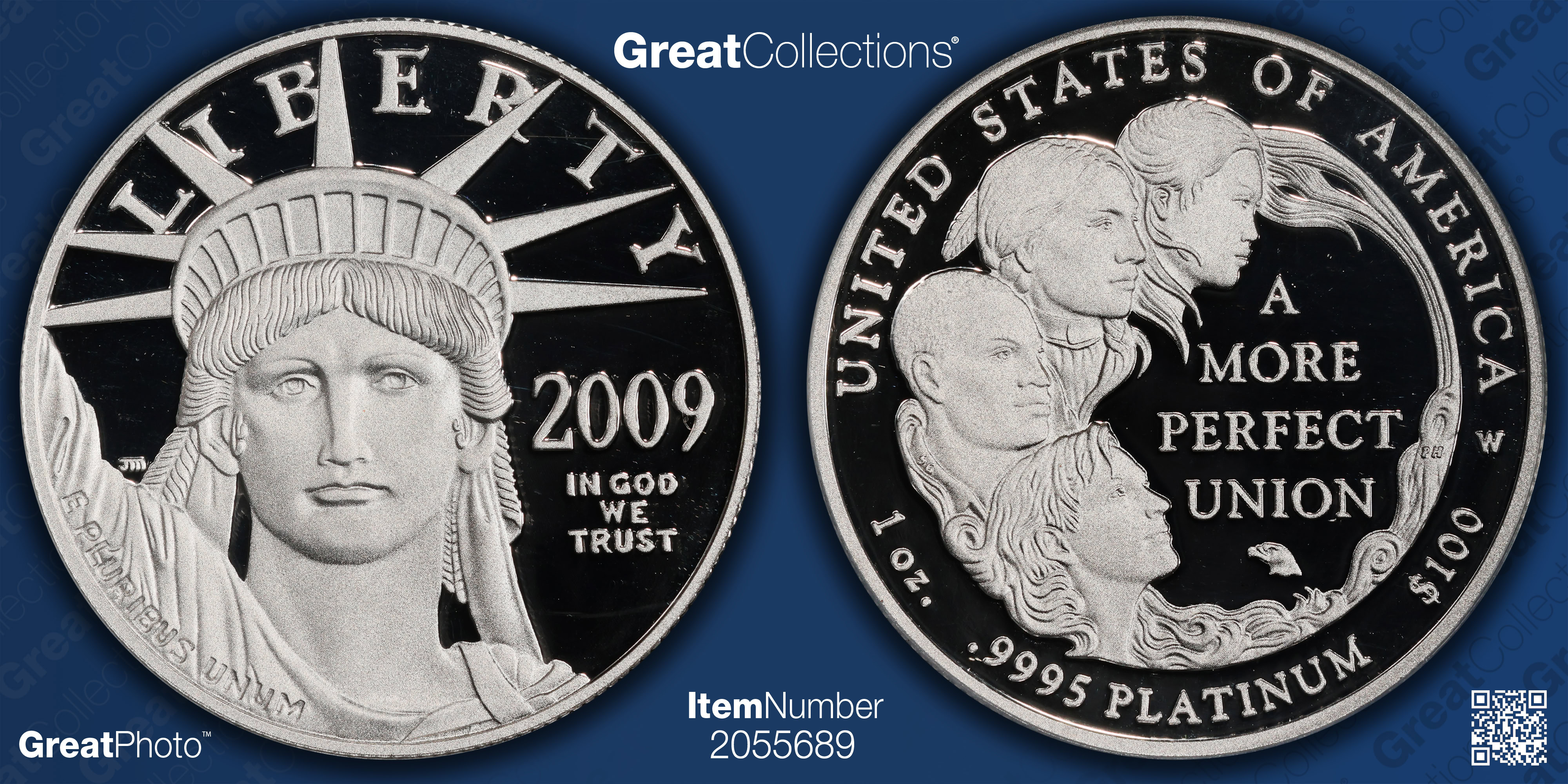 2009-W $100 One-Ounce Platinum American Eagle First Strike PCGS