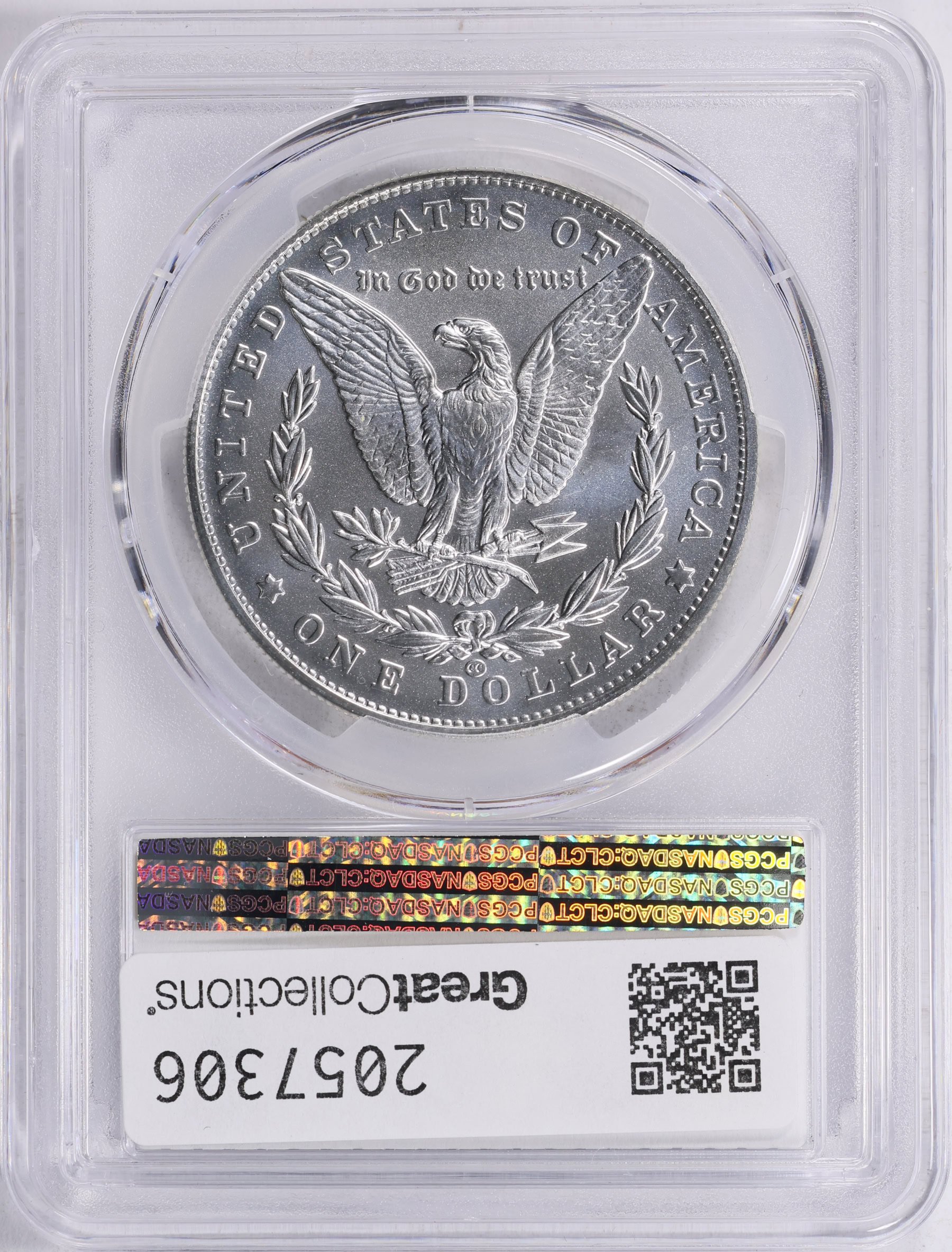 2021-CC Morgan Silver Dollar CC Privy 100th Anniversary PCGS MS-70 ...