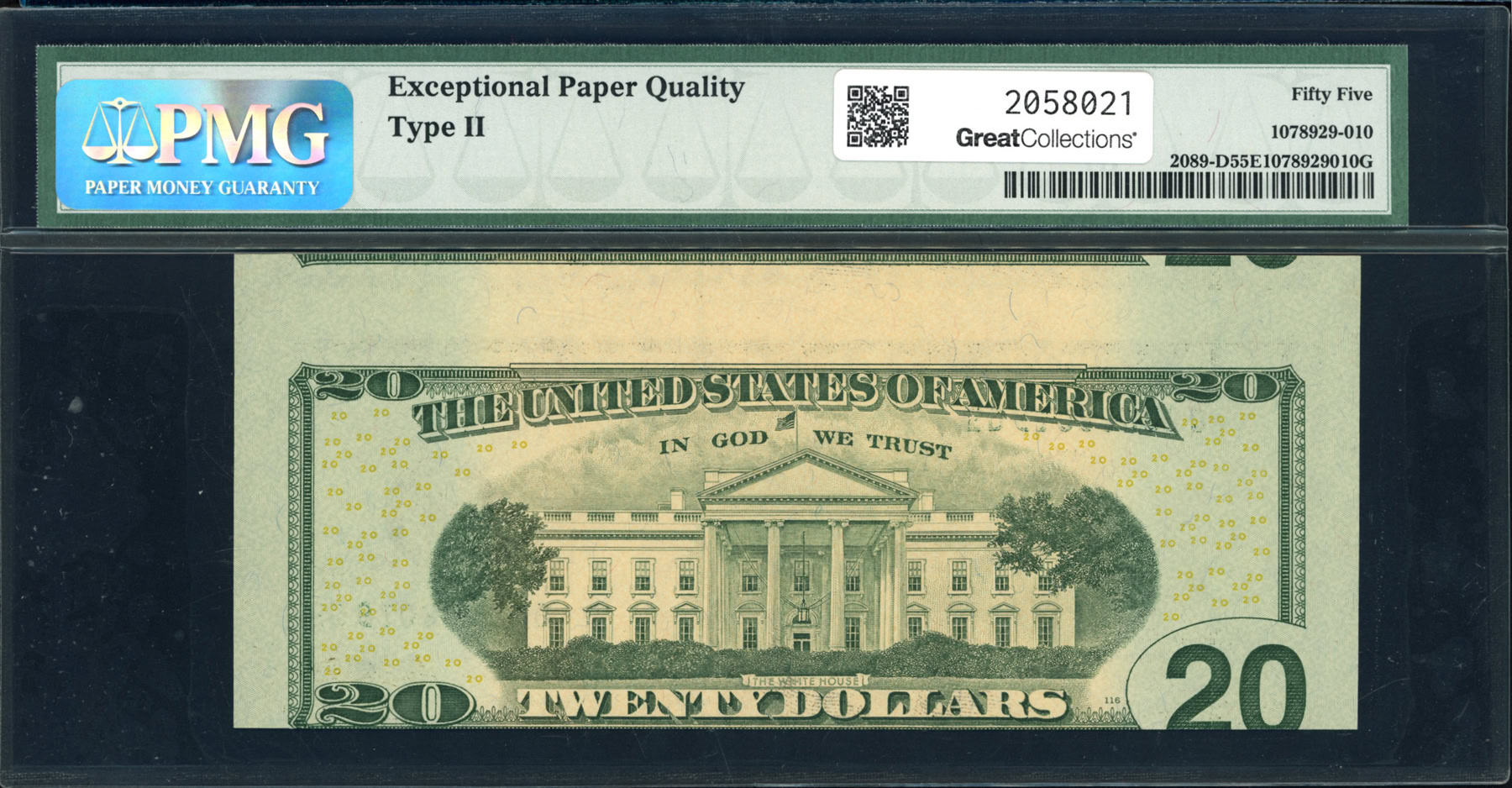 Fr. 2089-D (EDB Block) 2004 $20 Cleveland Federal Reserve Error