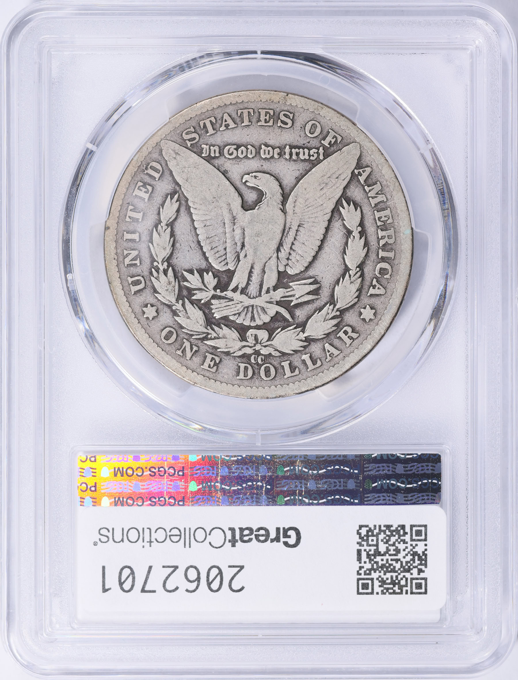 1883-CC Morgan Silver Dollar PCGS VG-08 (Item 2062701