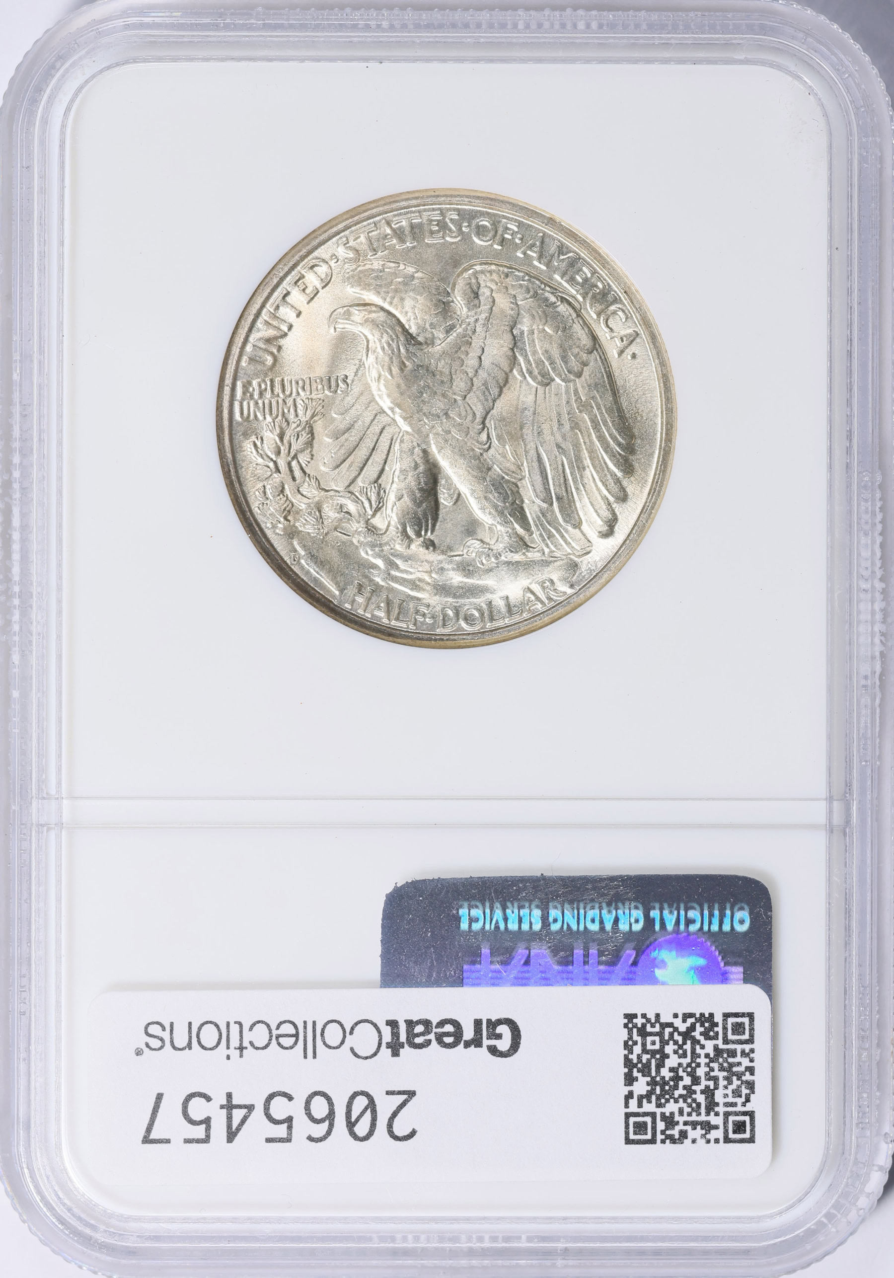 1947-D Walking Liberty Half Dollar NGC MS-65 (Item 2065457