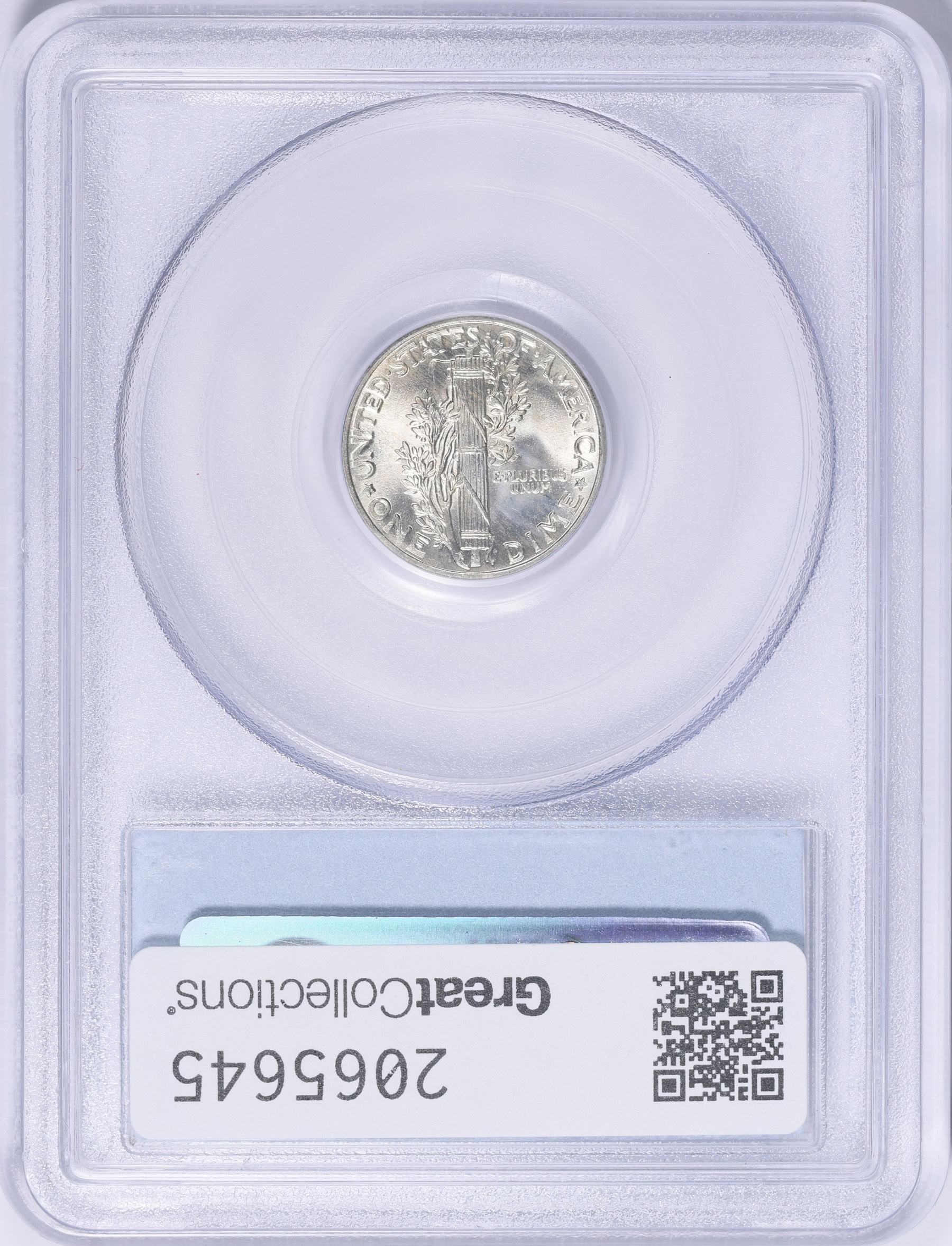1940 Mercury Dime PCGS MS-67 FB (Item 2065645) | GreatCollections