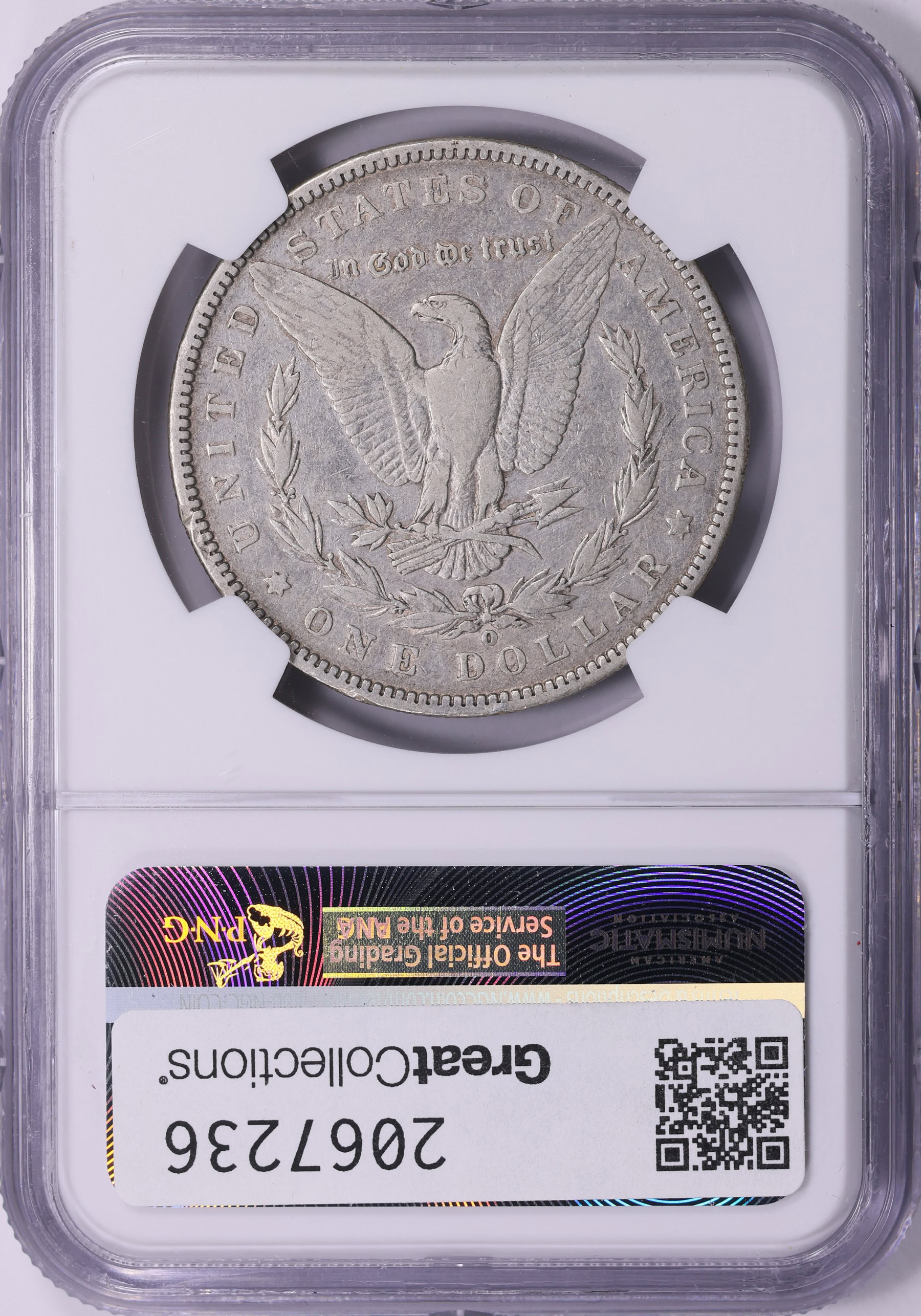 1888-O Morgan Silver Dollar DDO Hot Lips VAM-4 *Top 100* NGC VF