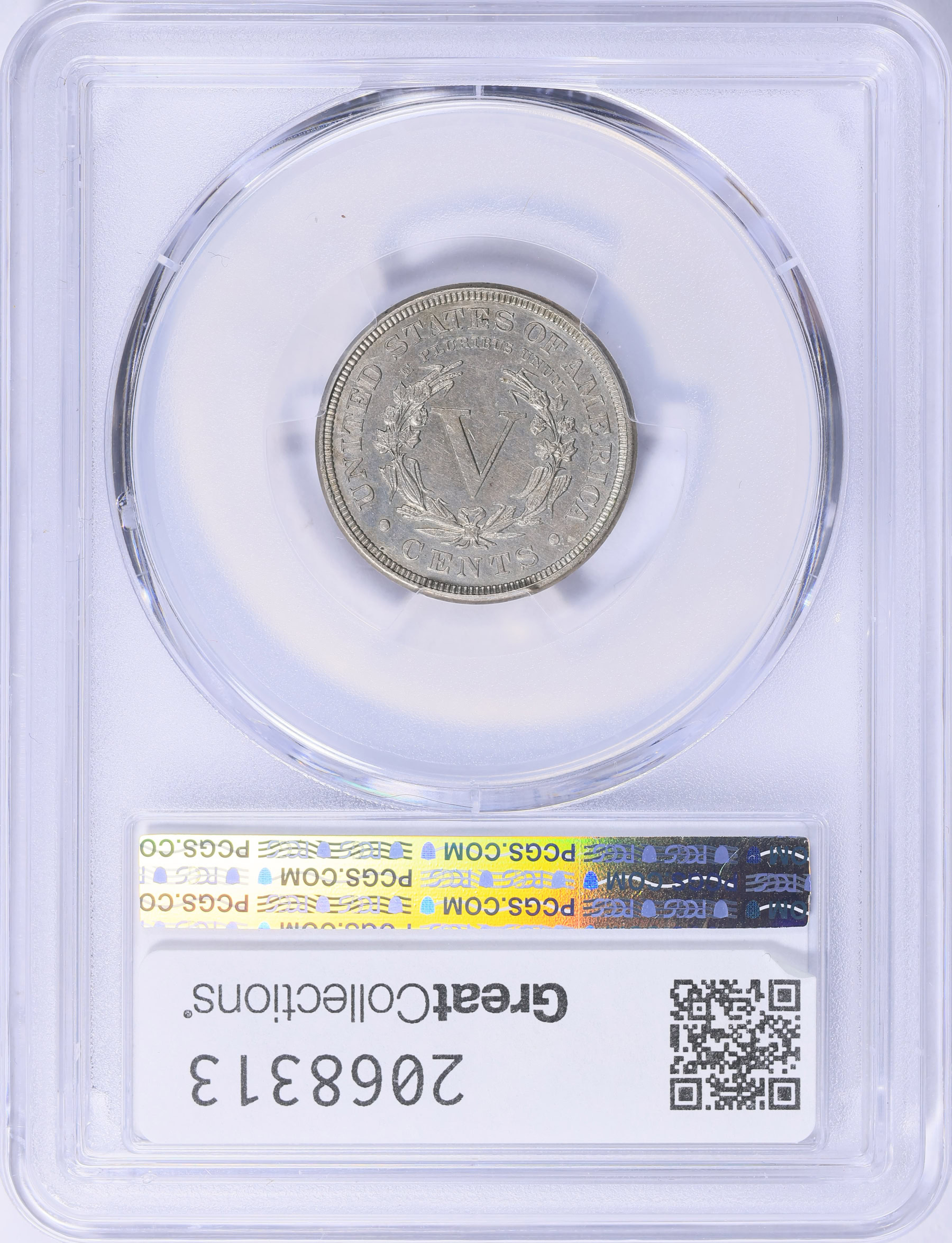 1886 Liberty Nickel PCGS AU-58 (Item 2068313) | GreatCollections
