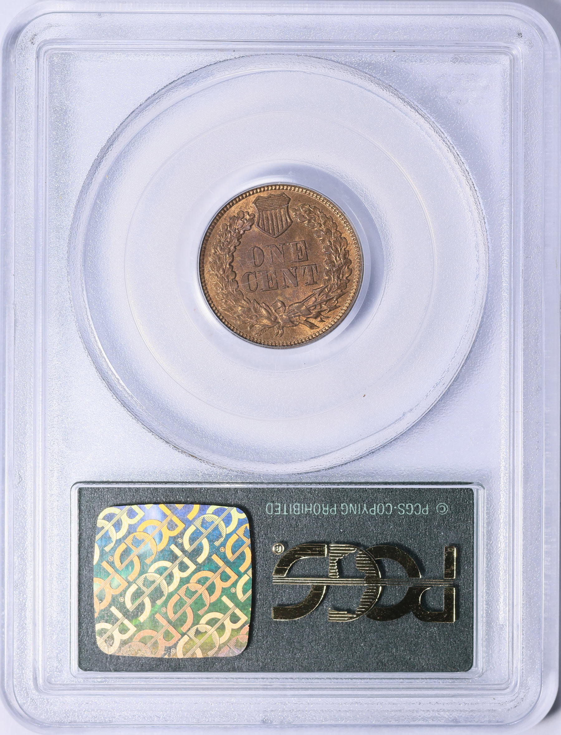 1868 Indian Cent PCGS MS-64 RB OGH (Item 2069518