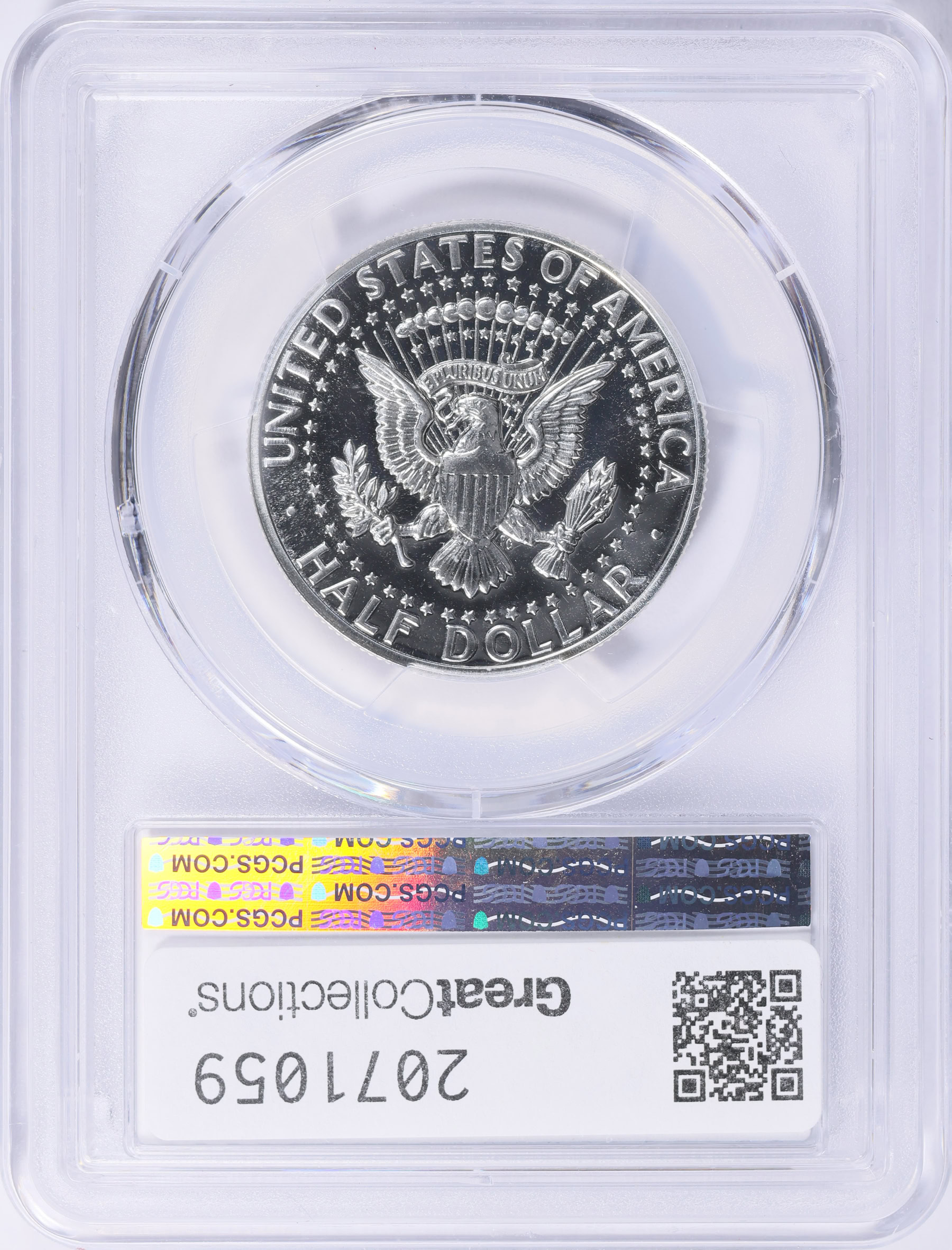 1964 Kennedy Half Dollar Accented Hair PCGS Proof-67 (Item 2071059