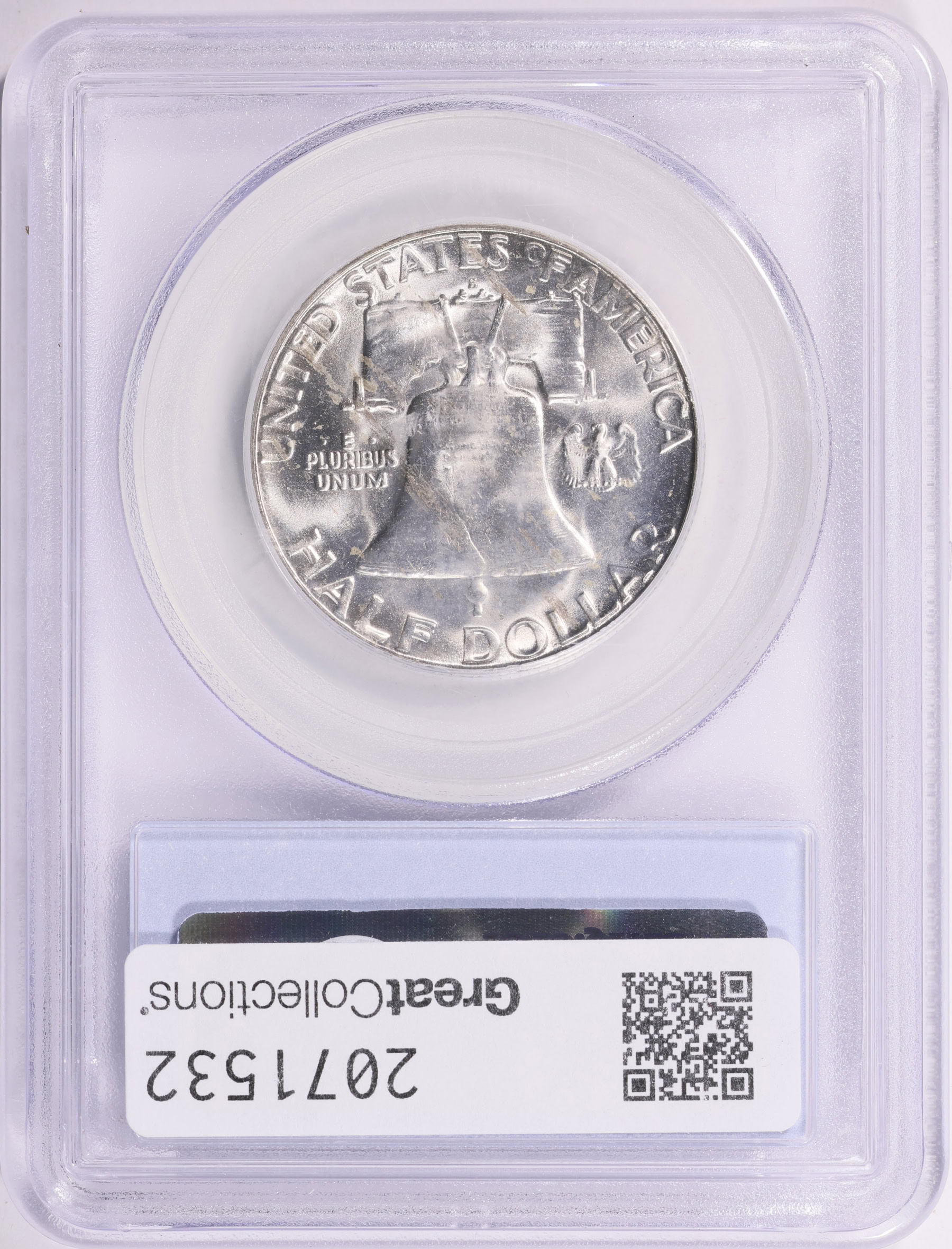 1954-S Franklin Half Dollar PCGS MS-64 (Item 2071532 ...