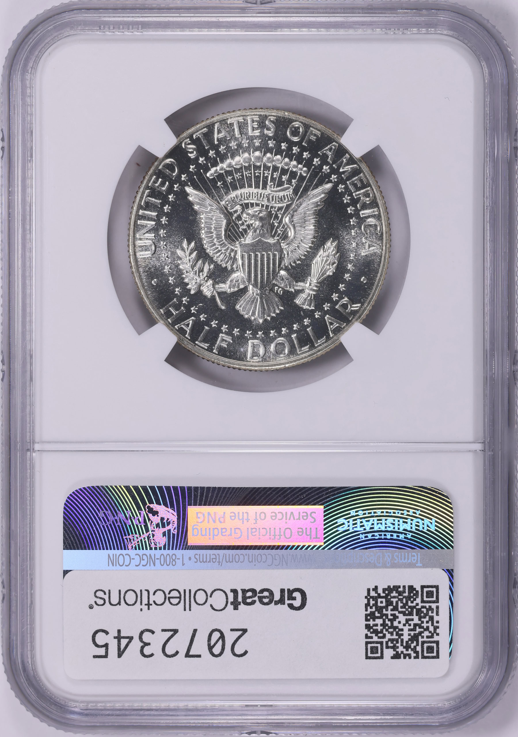 1966 Kennedy Half Dollar SMS NGC MS-67 CAMEO (Item 2072345