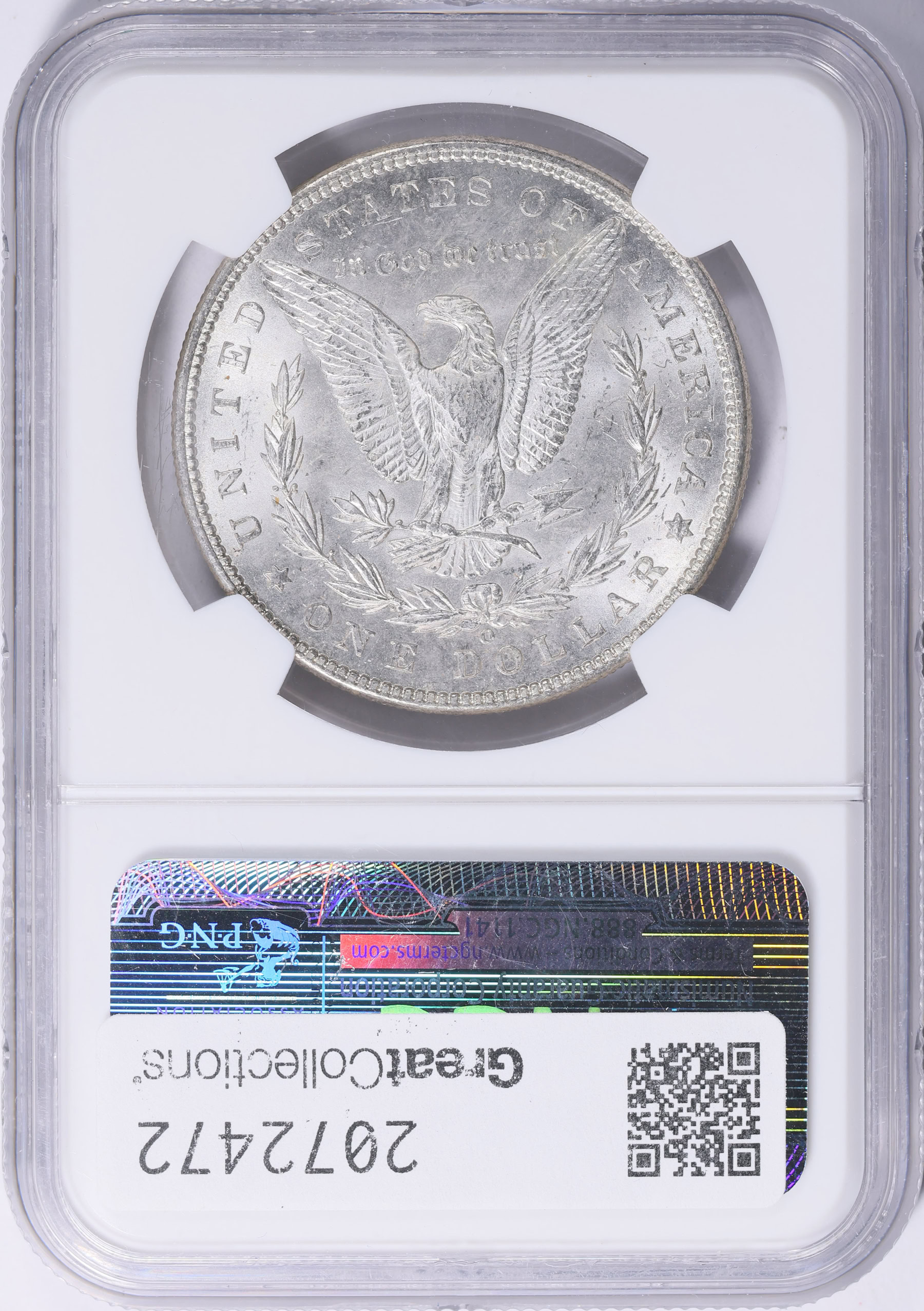 1901-O Morgan Silver Dollar NGC MS-61 (Item 2072472