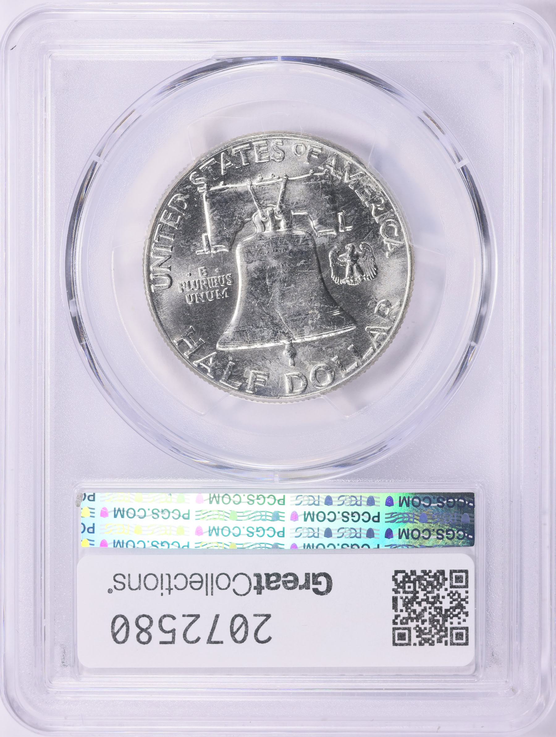 1963 Franklin Half Dollar Doubled Die Reverse FS-801 PCGS MS-64
