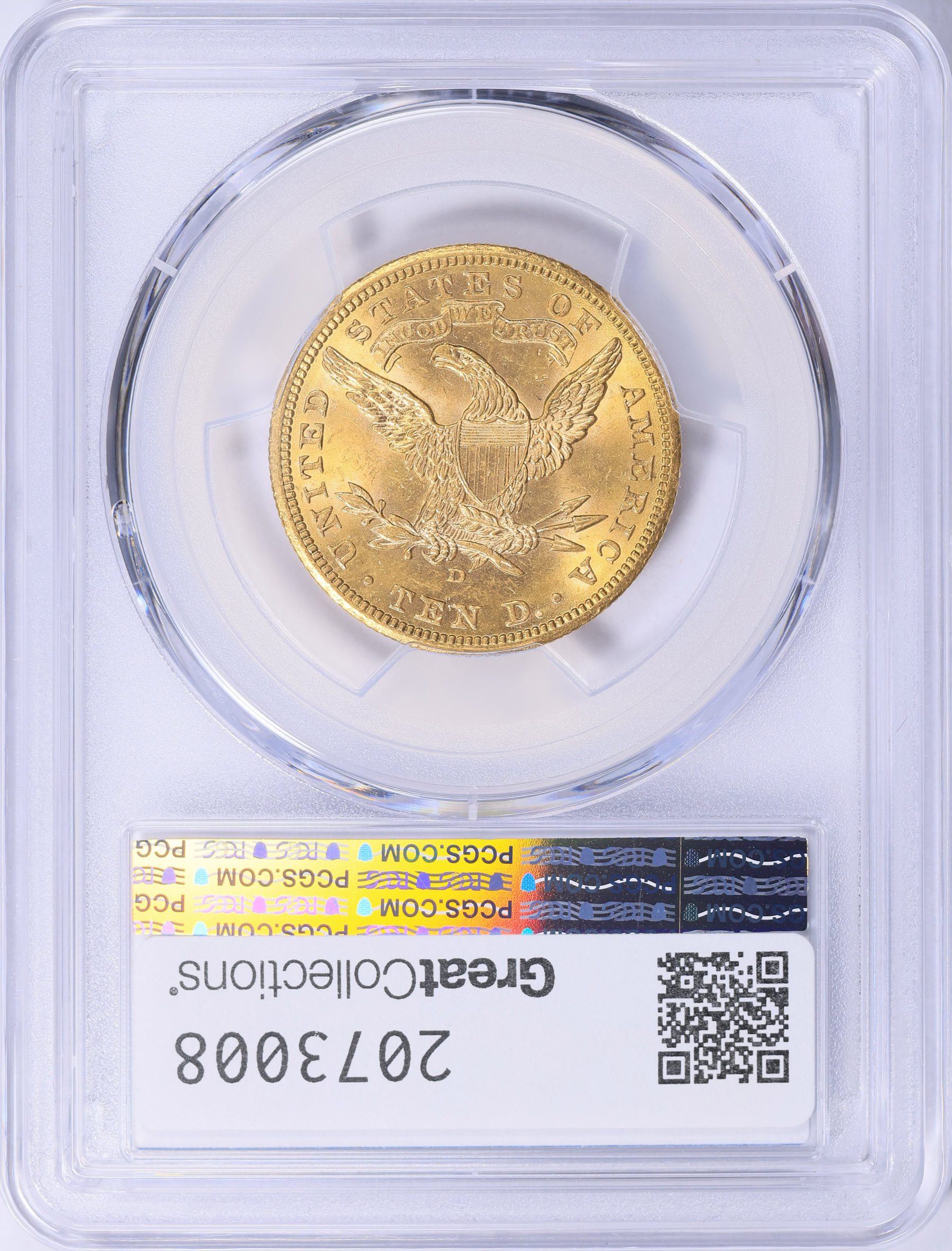 1906-D Liberty Gold Eagle PCGS MS-62 (Item 2073008