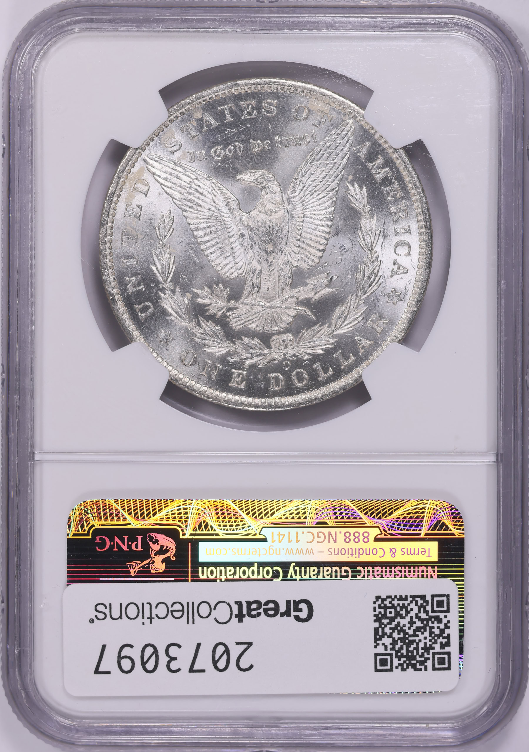 1885-O Morgan Silver Dollar NGC MS-63 (Item 2073097
