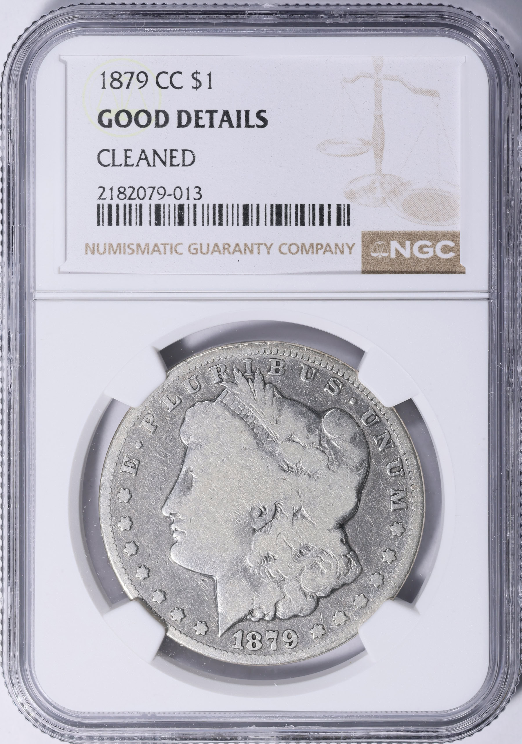 1879-CC Morgan Silver Dollar NGC Good Details (Item 2073278