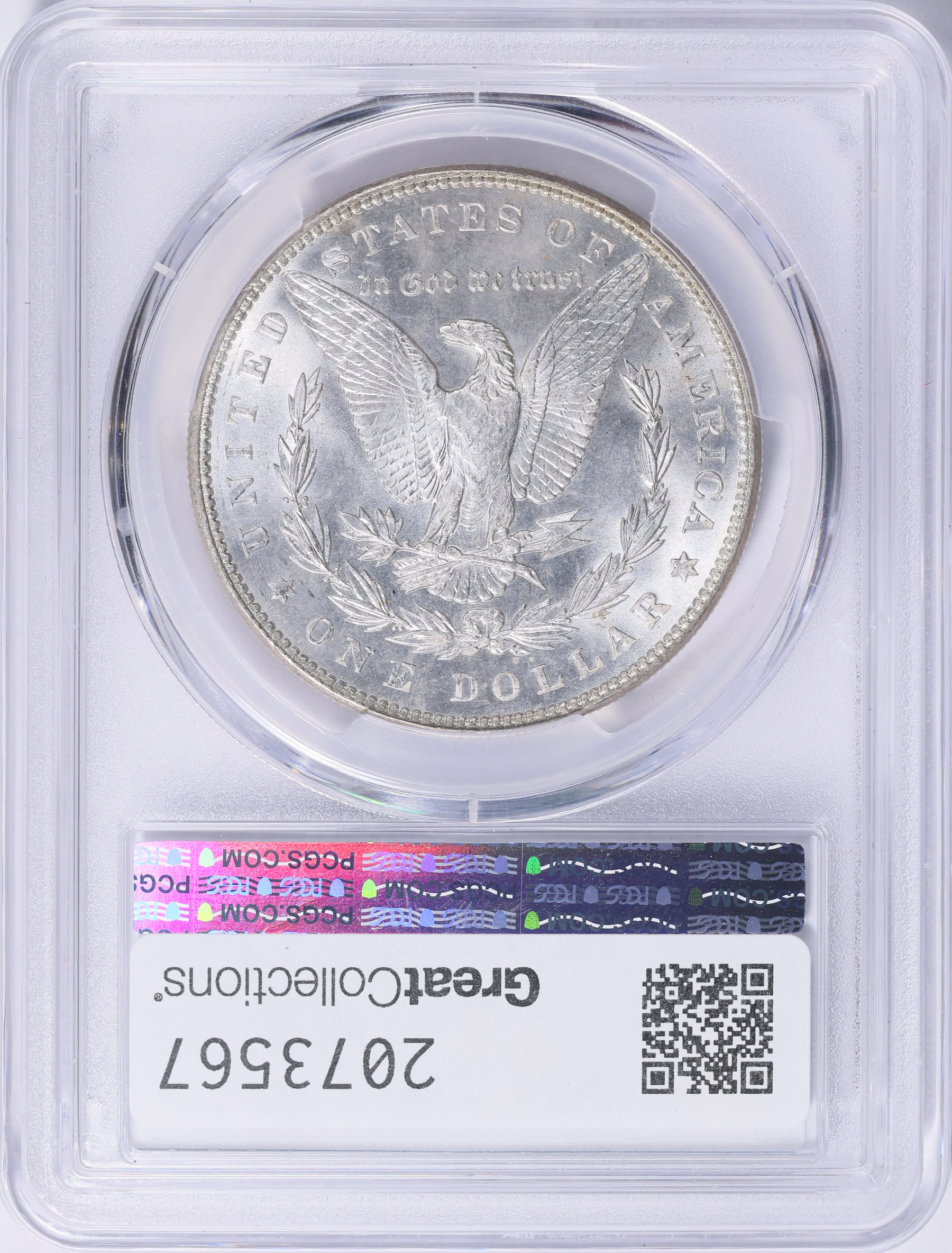 1888 Morgan Silver Dollar PCGS MS-67 (CAC Green) (Item 2073567