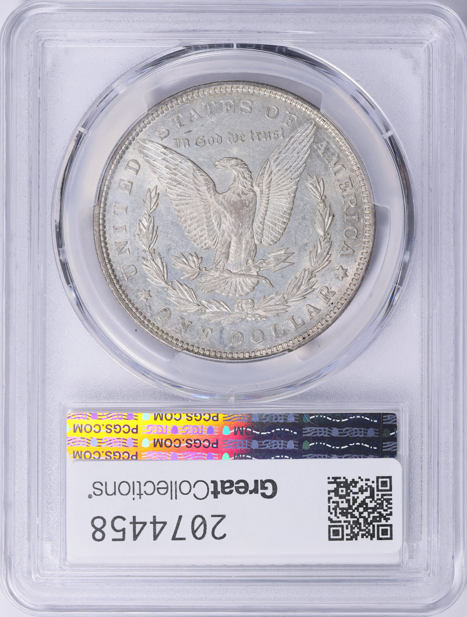 1893 Morgan Silver Dollar PCGS AU-55 (Item 2074458