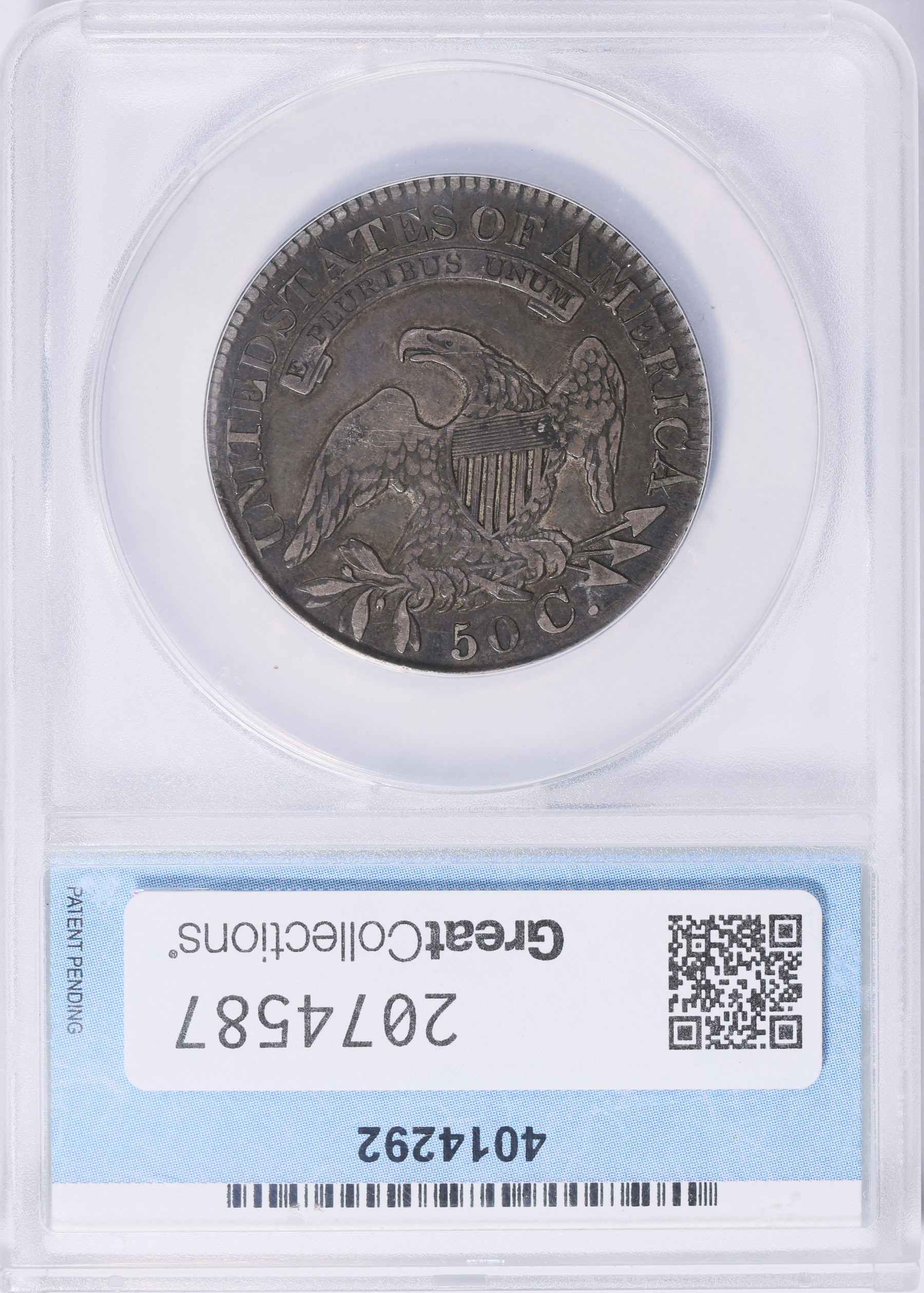 1828 Capped Bust Half Dollar Overton 118 ANACS VF-25 (Item 2074587