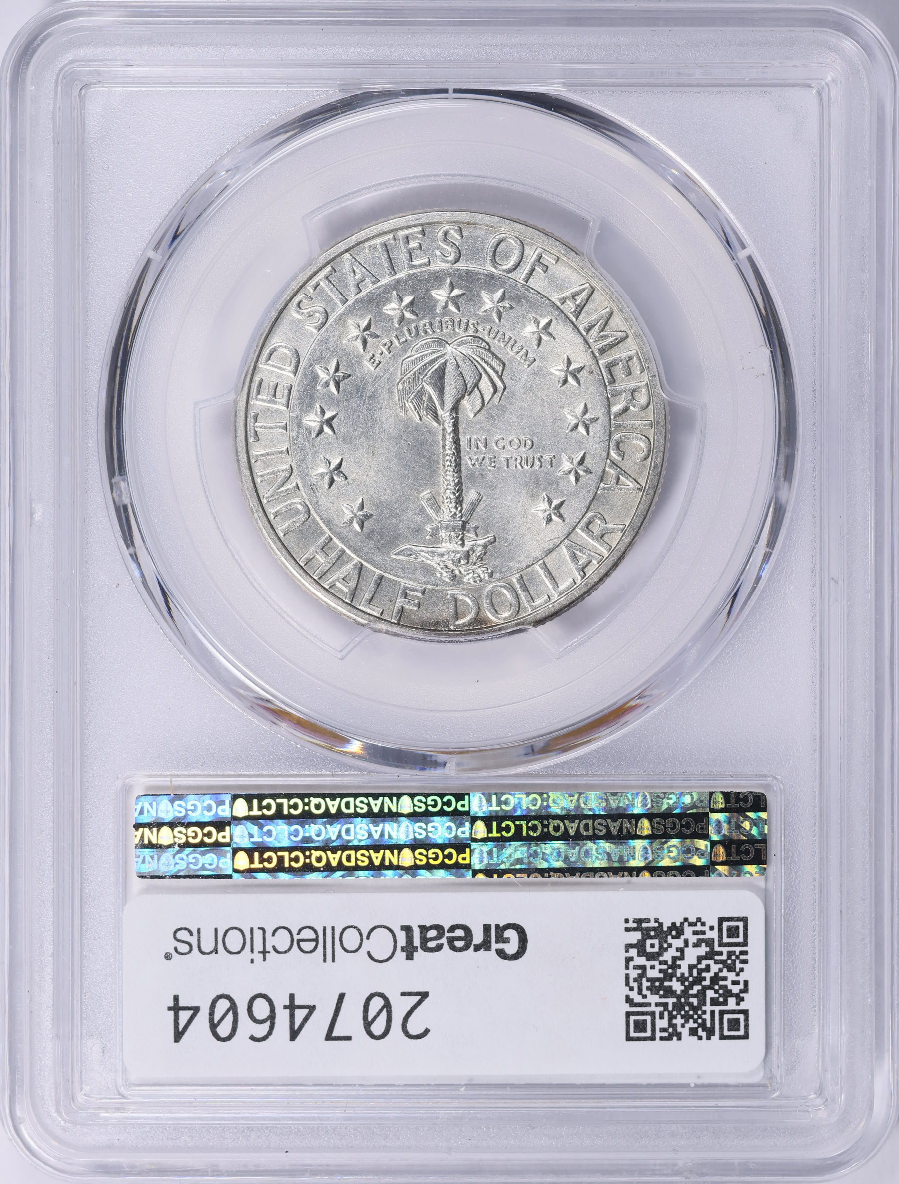 1936-D Columbia, South Carolina, Sesquicentennial Half Dollar PCGS