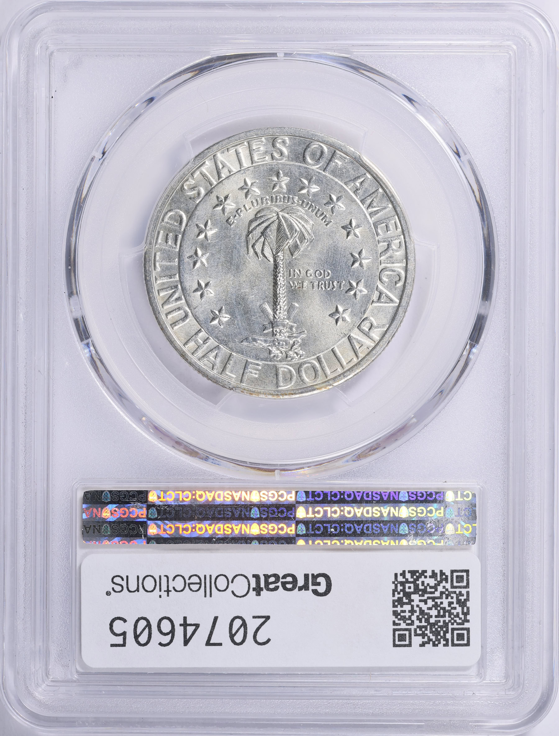 1936-S Columbia, South Carolina, Sesquicentennial Half Dollar PCGS