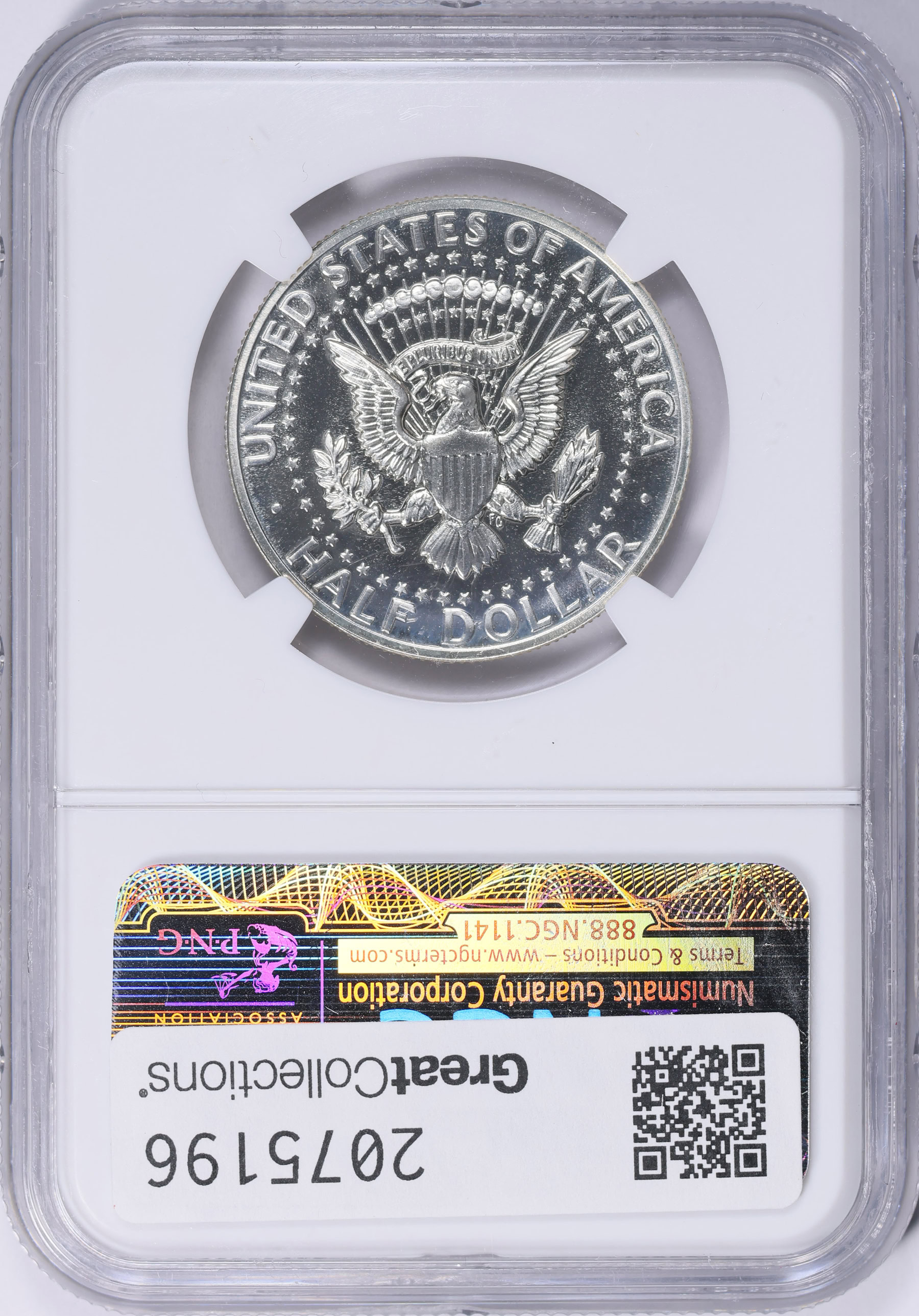 1964 Kennedy Half Dollar Accented Hair NGC Proof-69 (Item 2075196