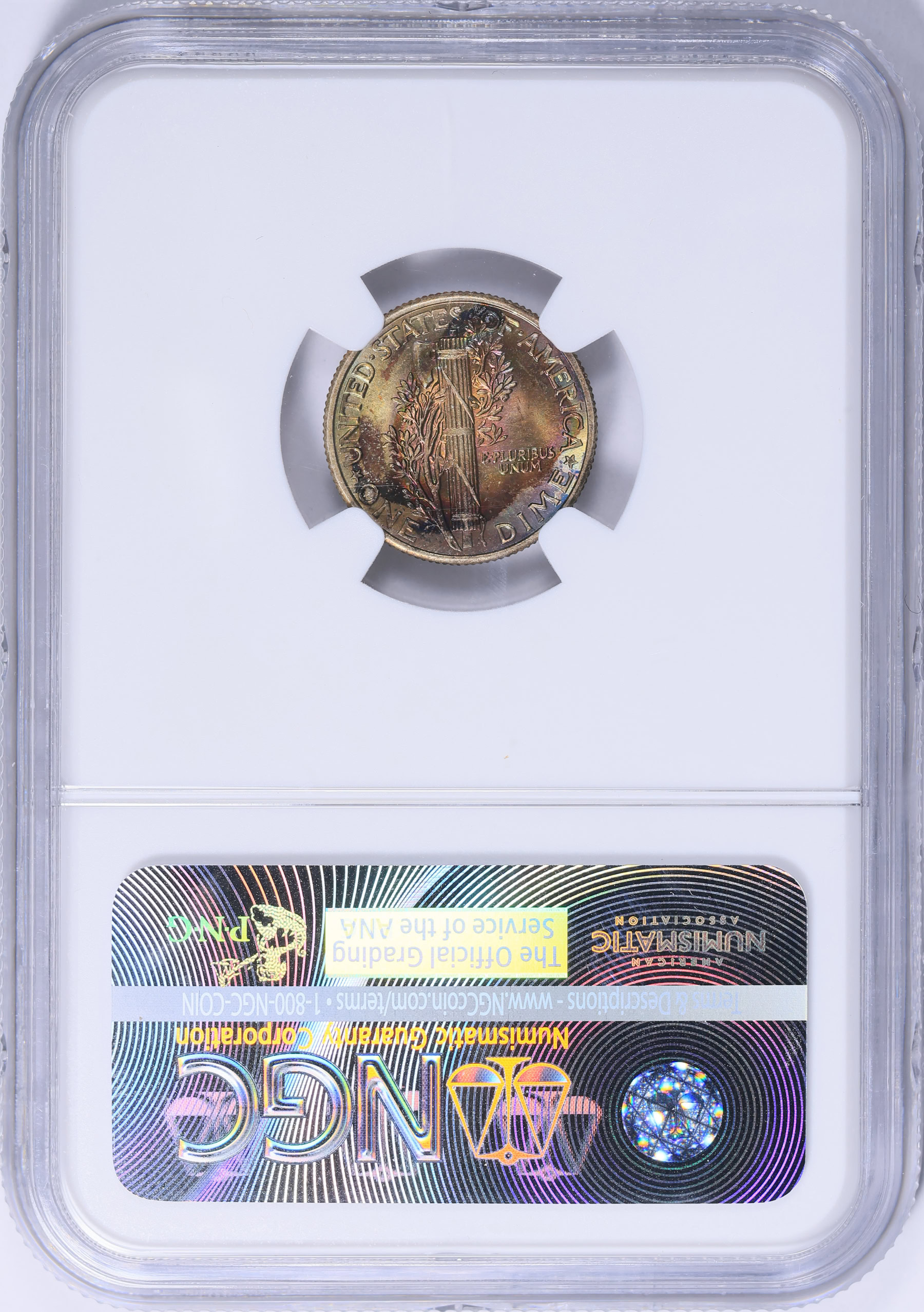 1942 Mercury Dime NGC MS-66 (Toned) (Item 2075577