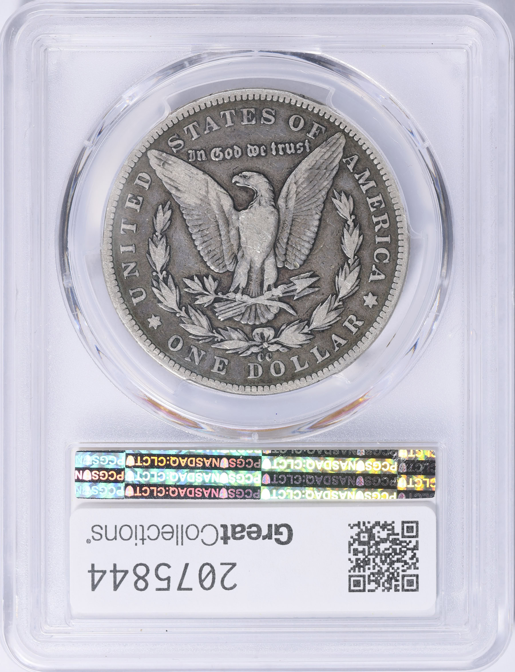 1893-CC Morgan Silver Dollar PCGS F-12 (Item 2075844 ...