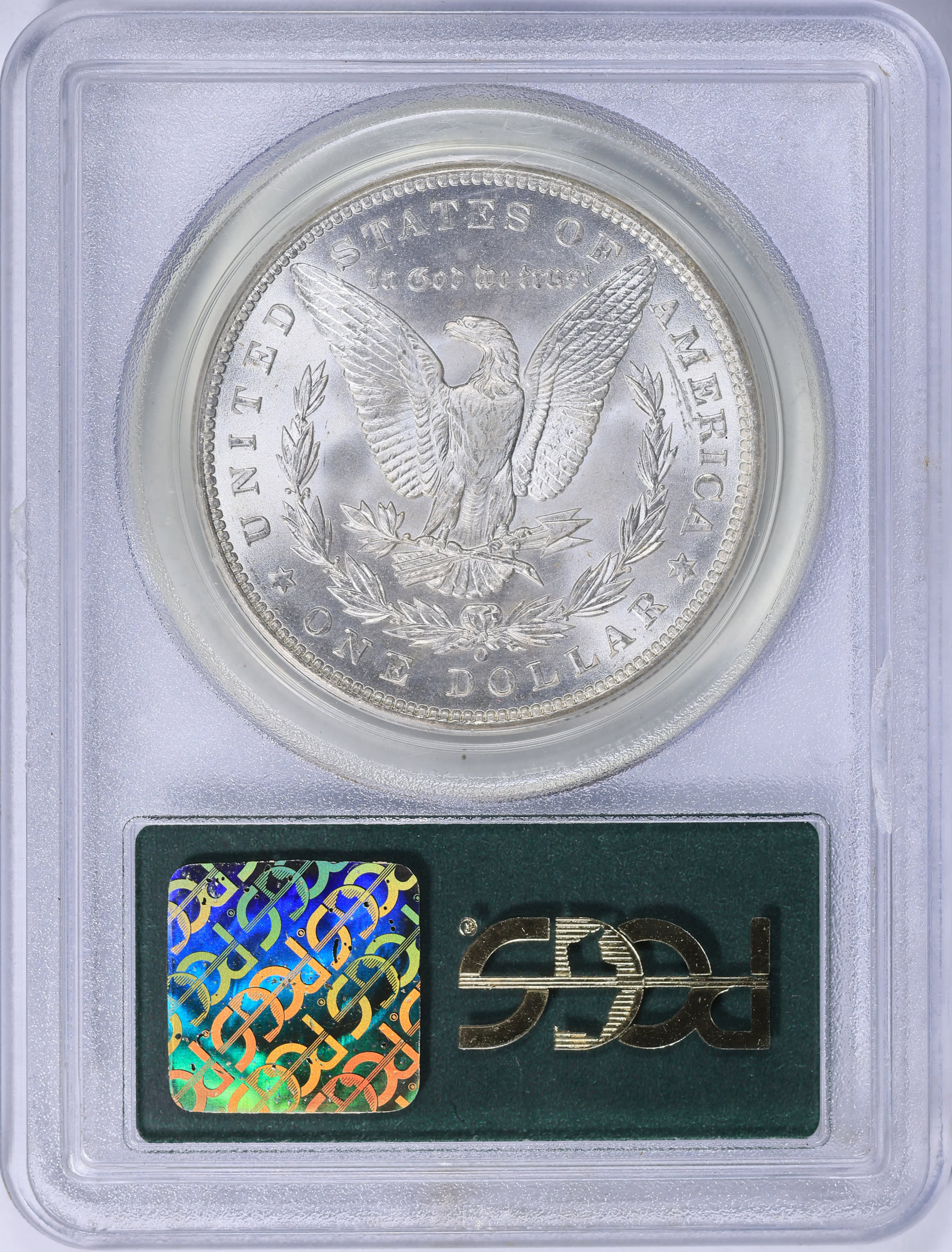 1898-O Morgan Silver Dollar PCGS MS-65 (CAC Green) OGH (Item