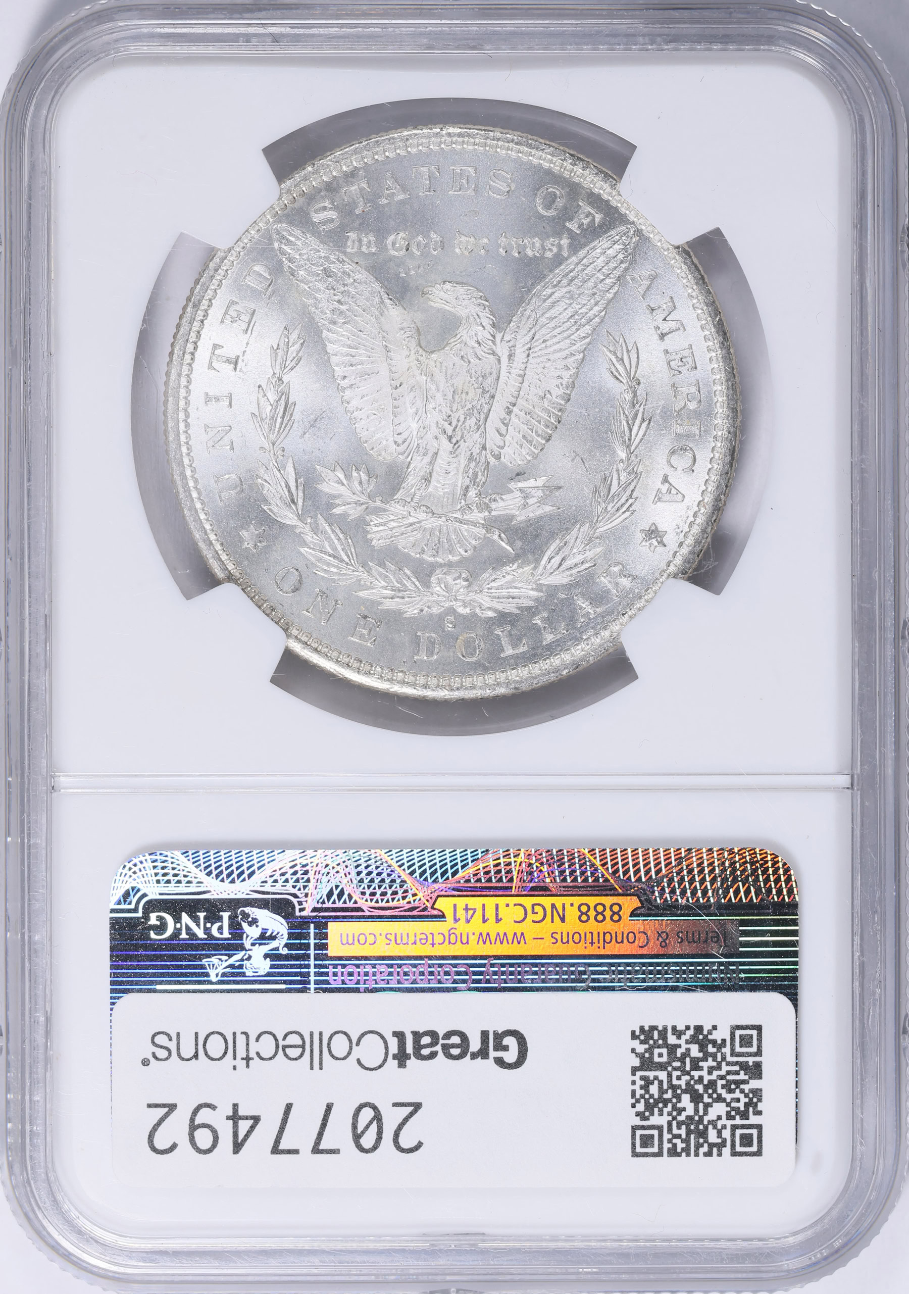1879-S Morgan Silver Dollar NGC MS-66 (Item 2077492