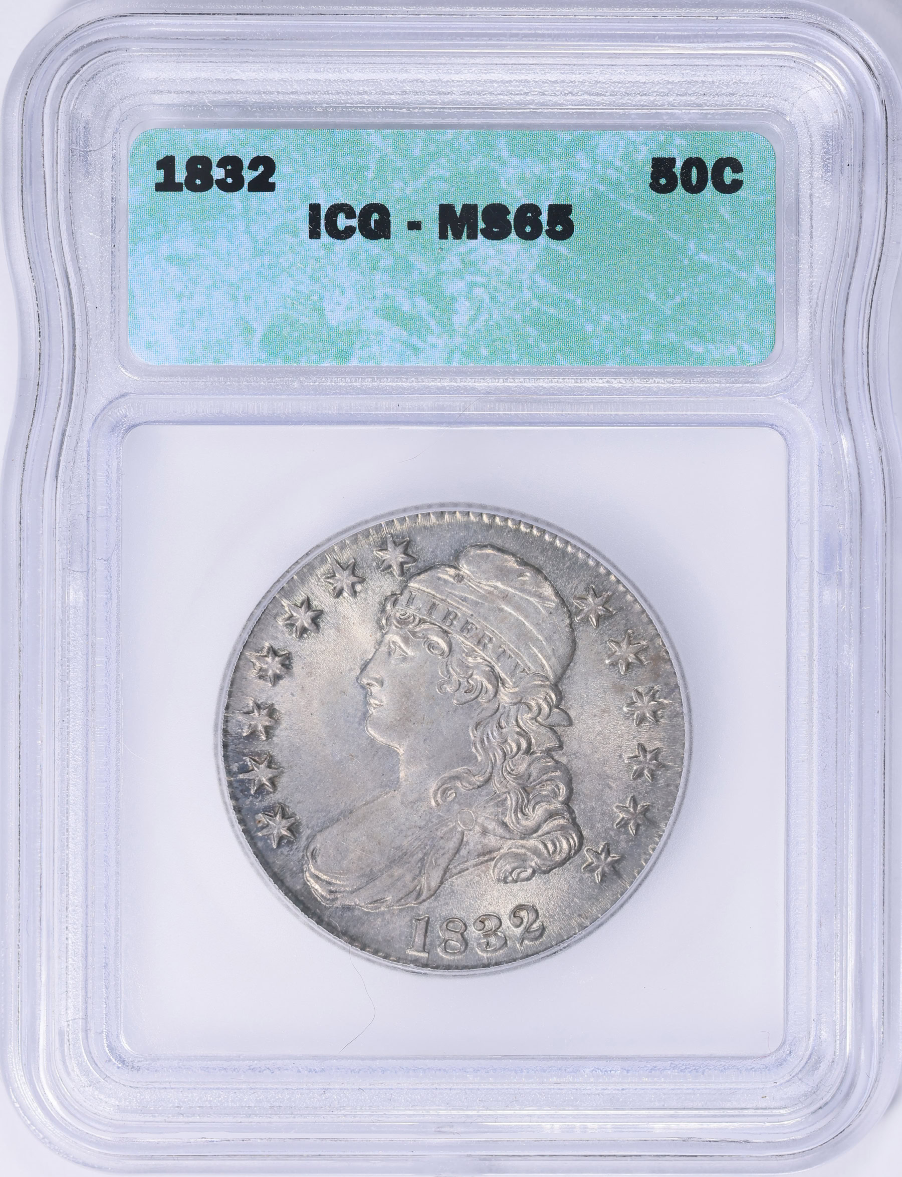 1832 Capped Bust Half Dollar ICG MS-65 (Item 2077626