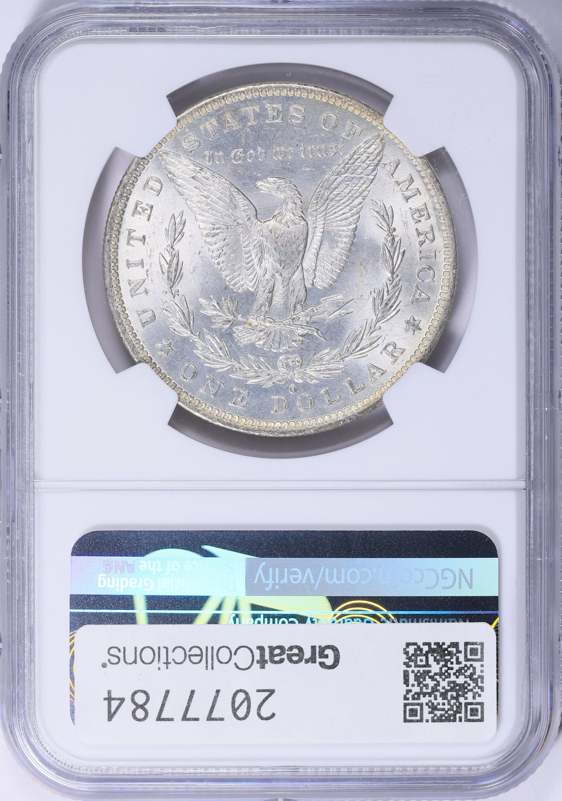 1883-O Morgan Silver Dollar NGC MS-62 (Item 2077784