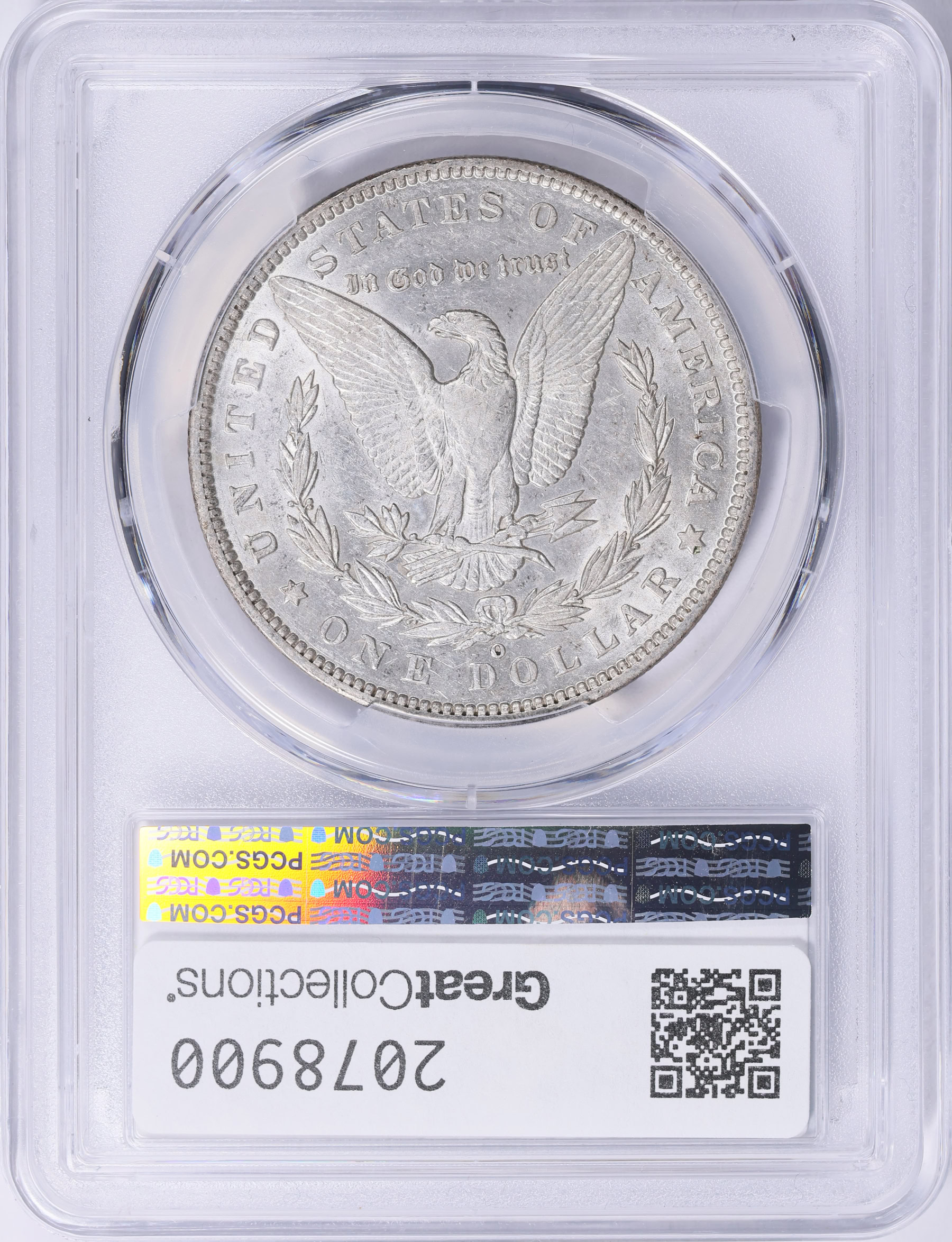 1889-O Morgan Silver Dollar PCGS AU-53 (Item 2078900 