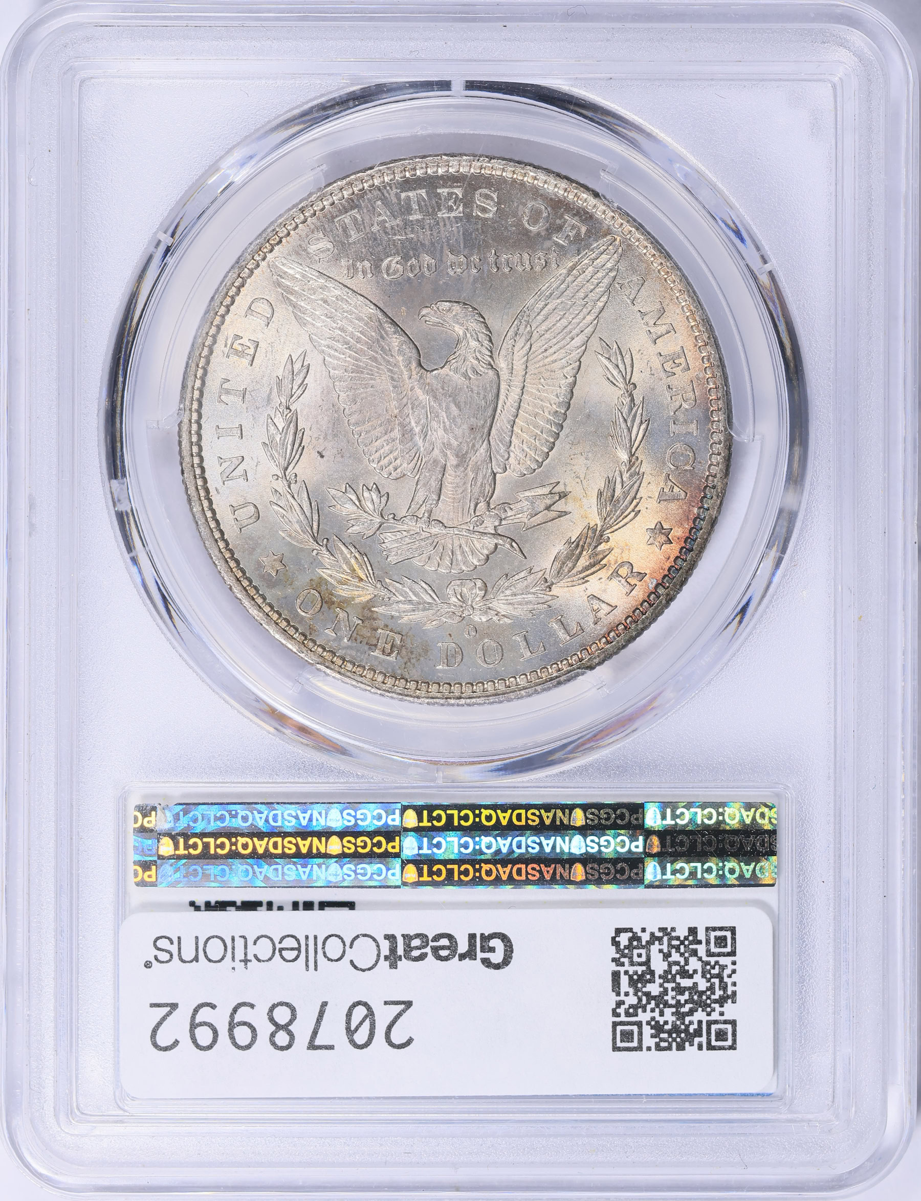 1879-O Morgan Silver Dollar PCGS MS-63 (Toned) (Item 2078992