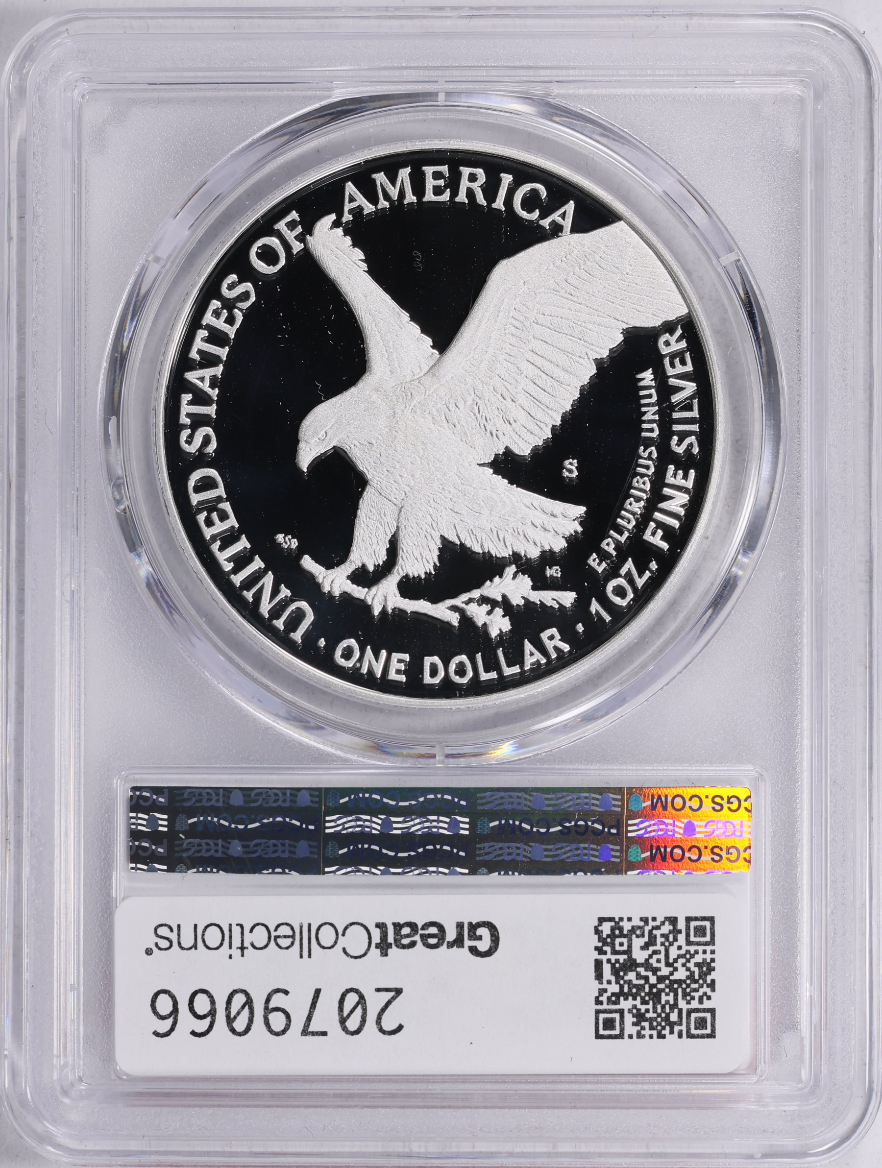 2025-S $1 Silver Eagle U.S. Navy Privy 250th Anniversary First