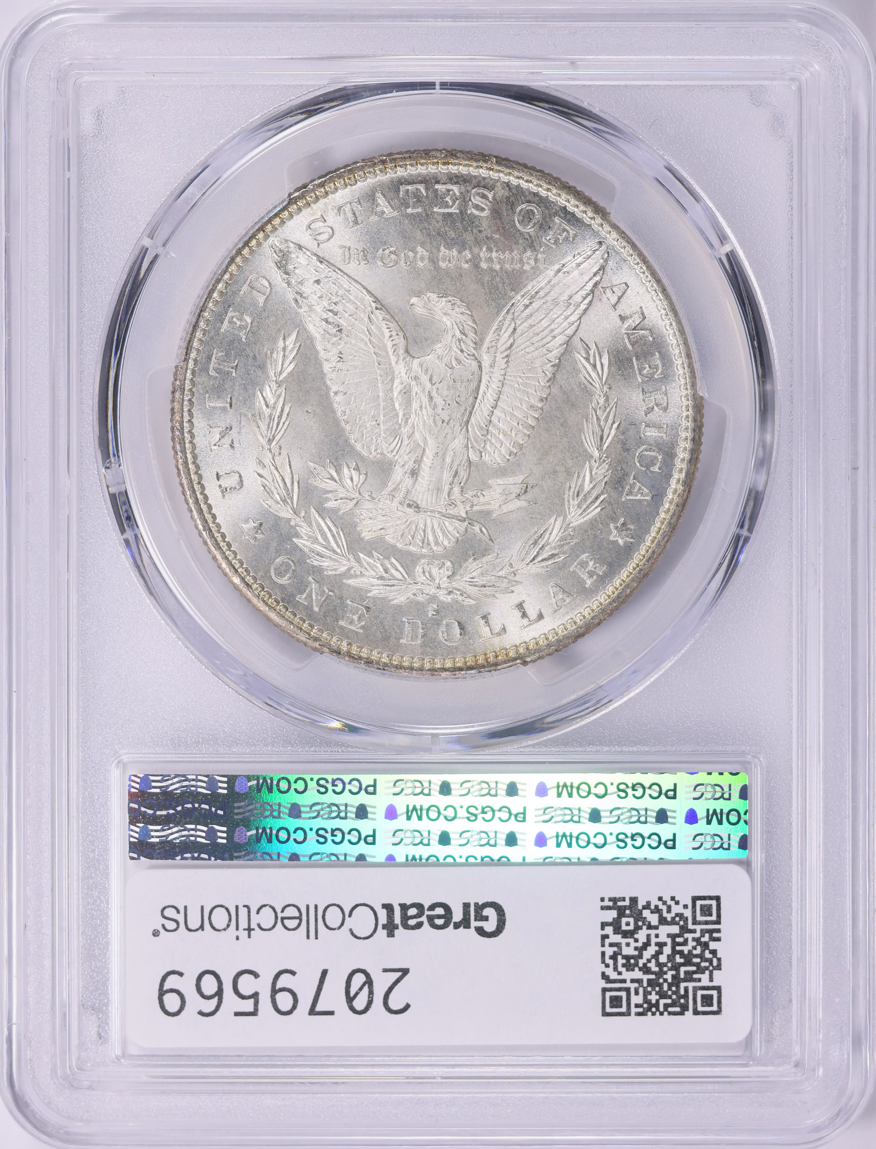 1880-S Morgan Silver Dollar Checkmark VAM-12 *Hit List 40* PCGS MS