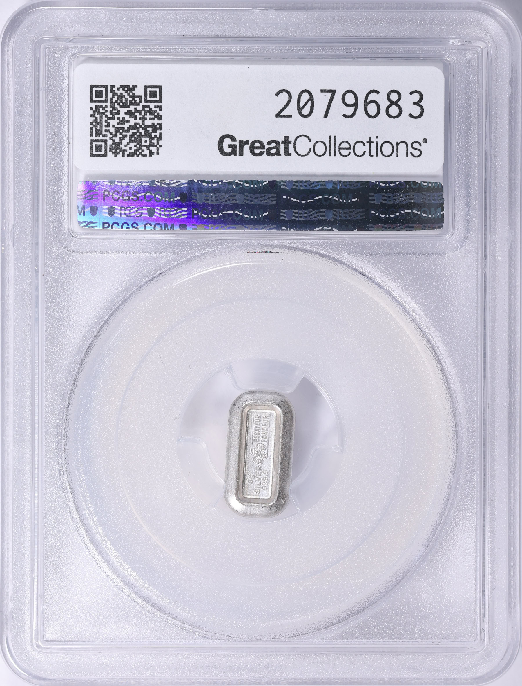 Switzerland ND Silver Medal Pez Refill Wafer Reverse Proof PCGS Proof ...
