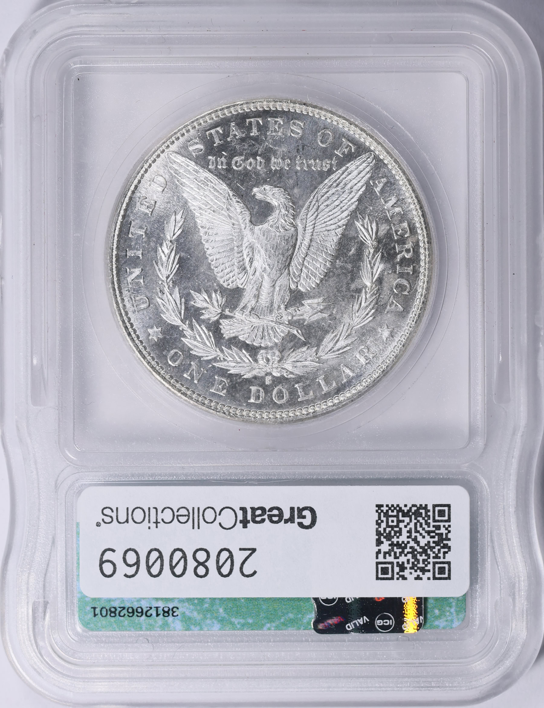 1881-S Morgan Silver Dollar ICG MS-65 (Item 2080069) | GreatCollections ...