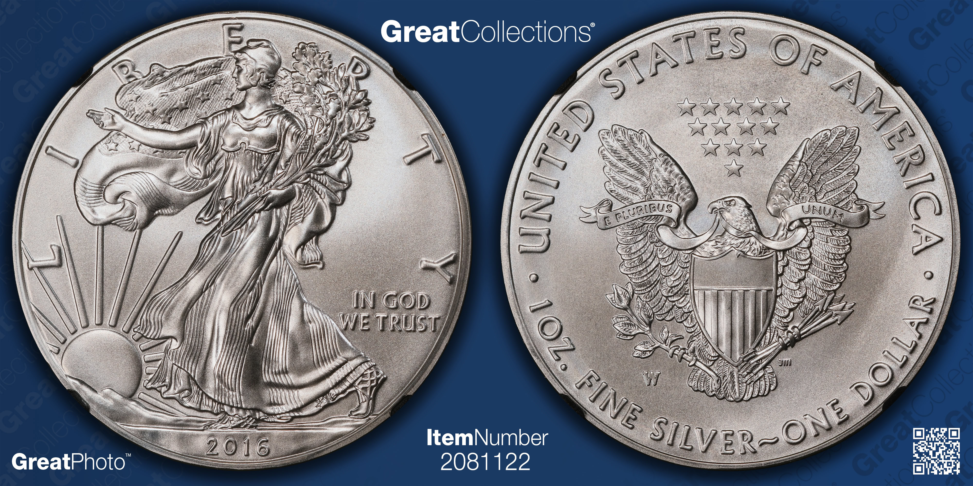 2016-W $1 Silver Eagle Burnished Lettered Edge 30th Anniversary