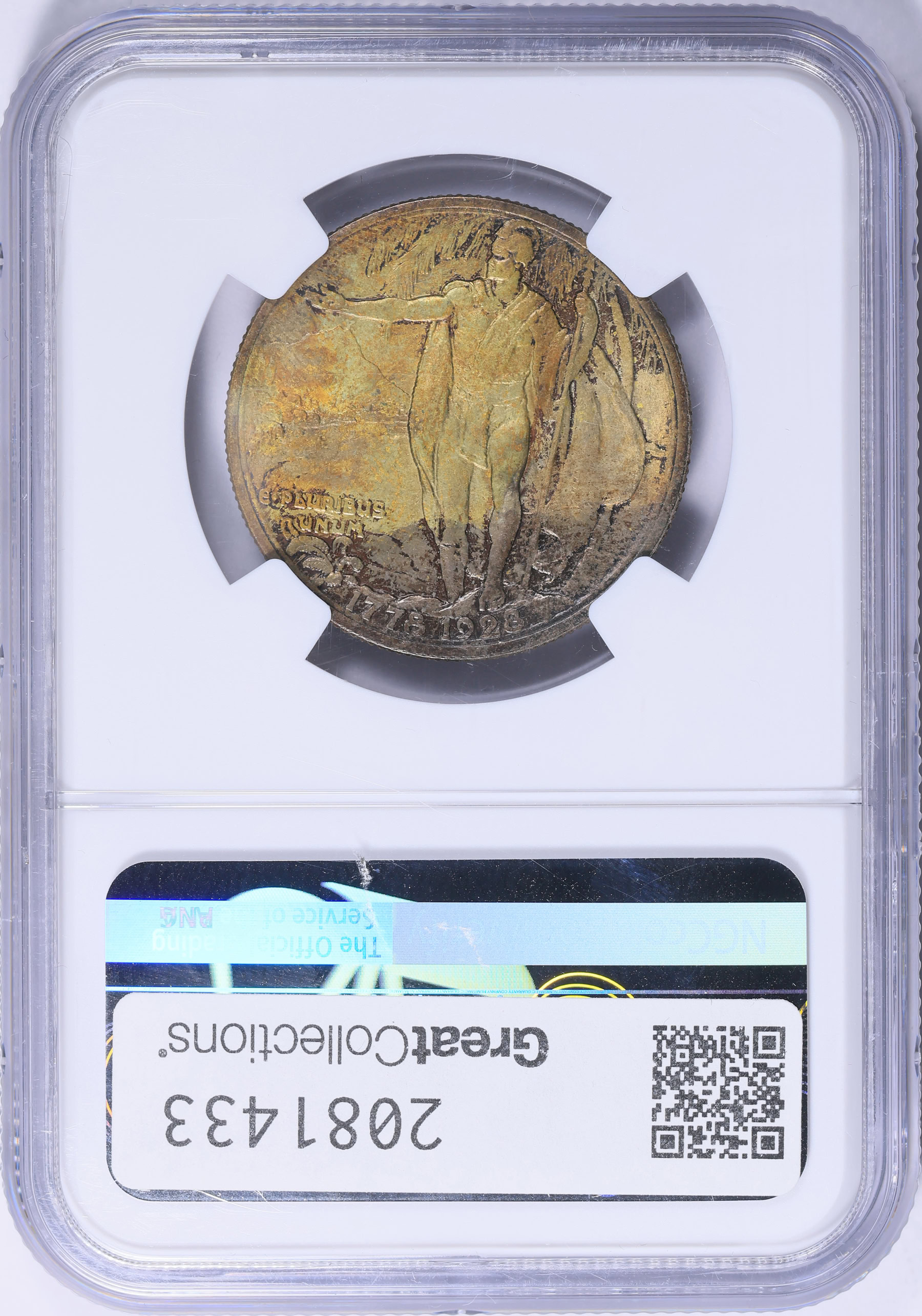 1928 Hawaiian Sesquicentennial Half Dollar NGC MS-64 (CAC Green