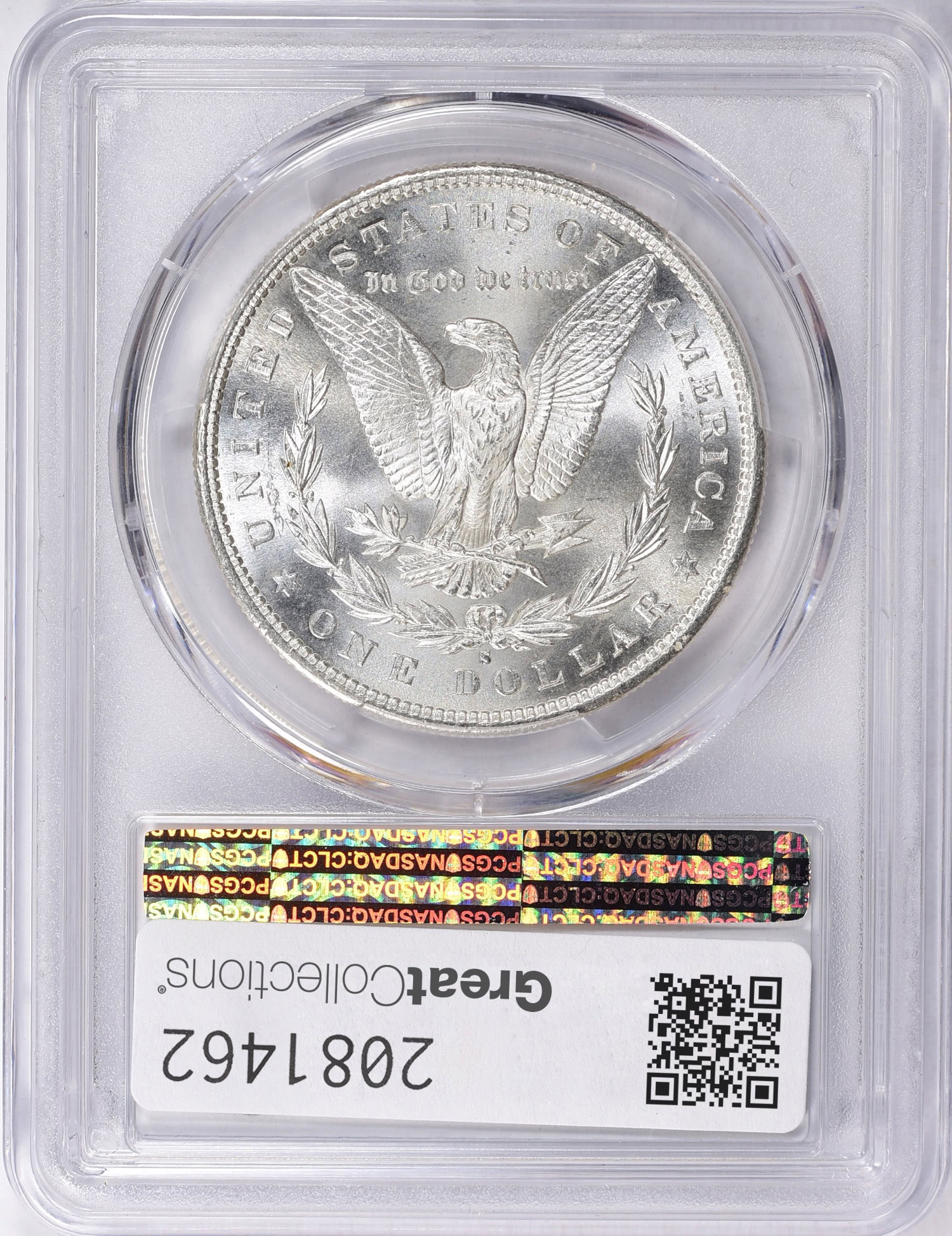 1881-S Morgan Silver Dollar PCGS MS-67+ (CAC Green) (Item 2081462