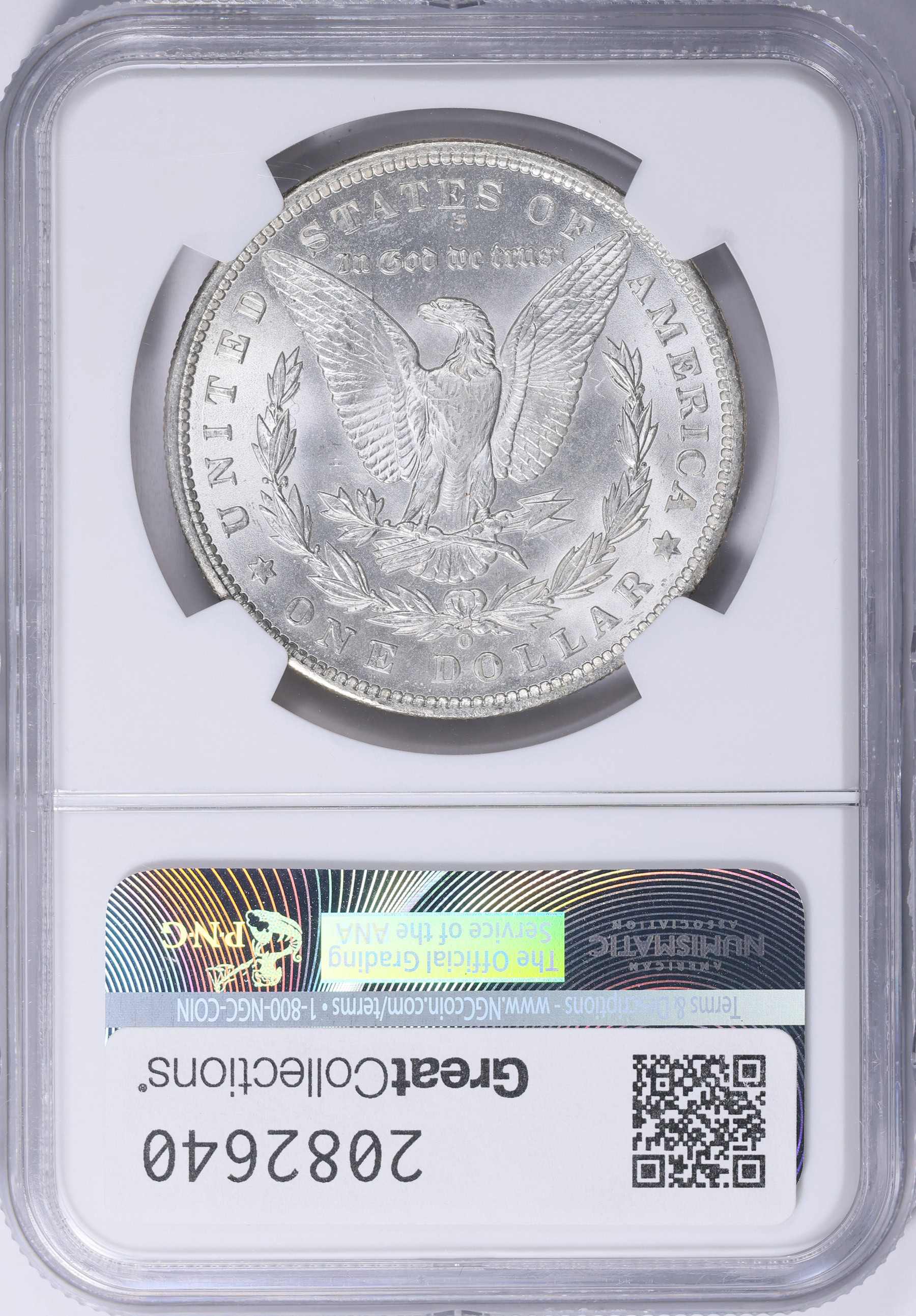 1900-O Morgan Silver Dollar NGC MS-65 (CAC Green) (Item 2082640